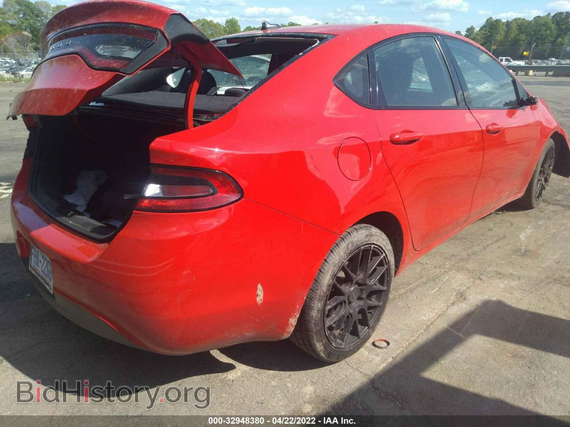 2016 DODGE DART - VIN: 1C3CDFAA1GD650264 - Фото 4