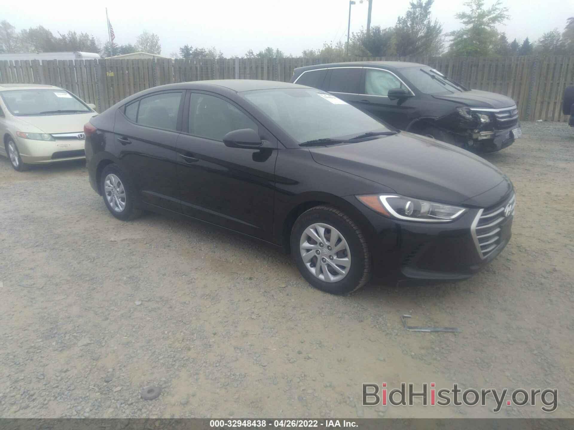 Photo KMHD74LF6HU403128 - HYUNDAI ELANTRA 2017