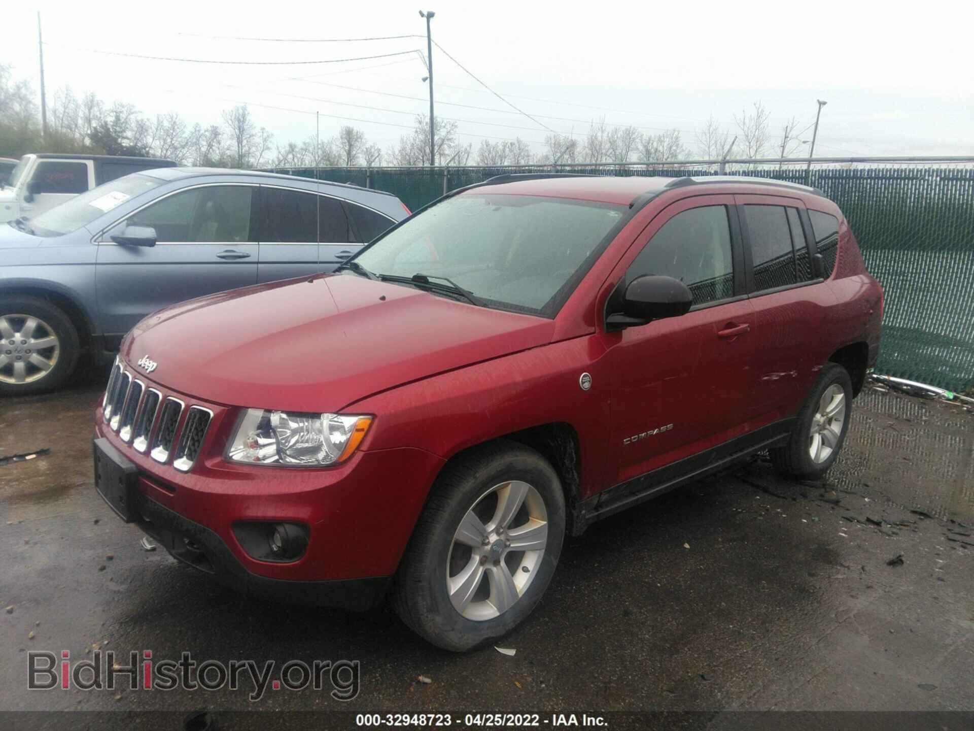 2012 JEEP COMPASS - VIN: 1C4NJDBBXCD642716 - Фото 2