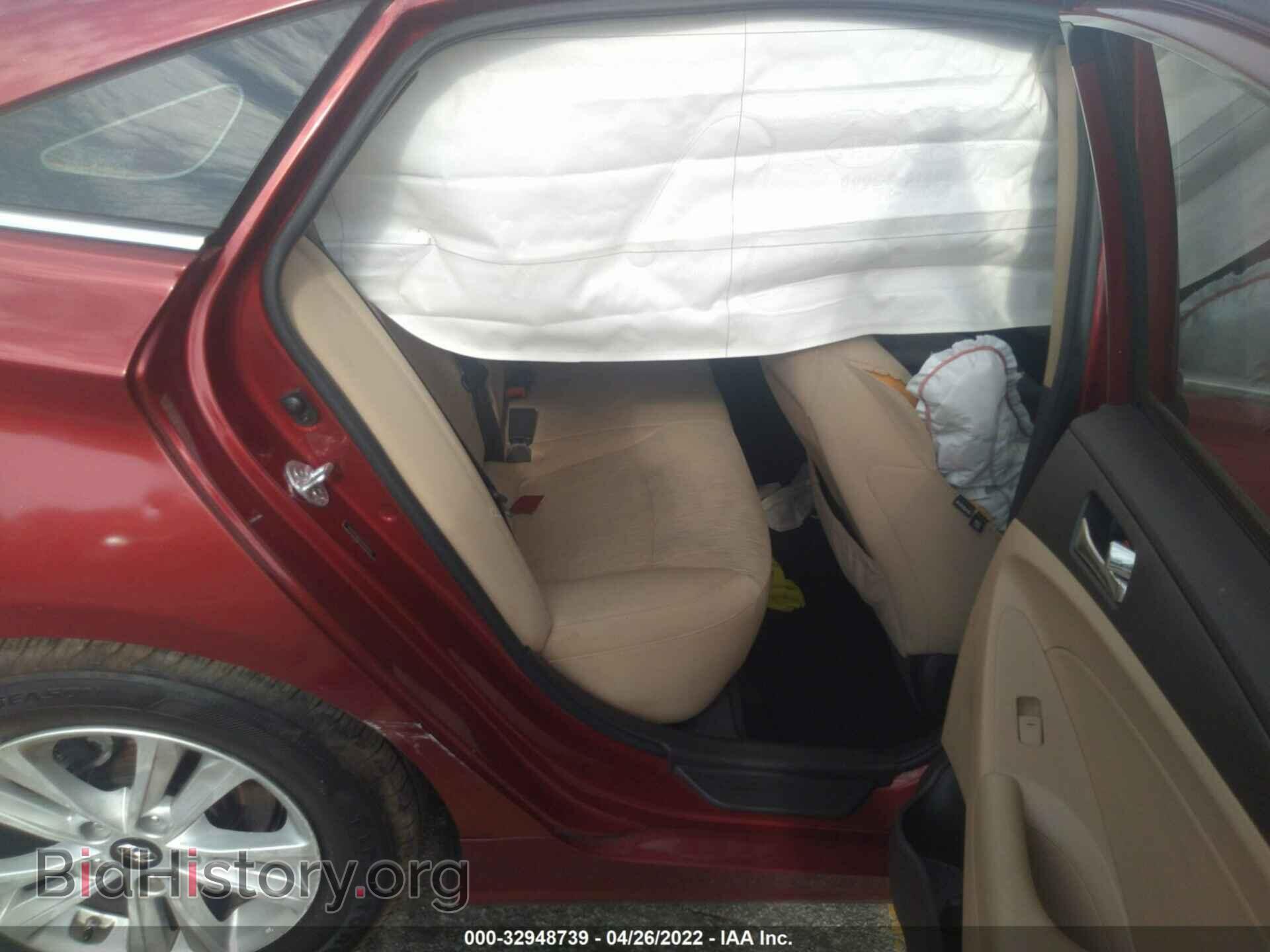 2012 HYUNDAI SONATA - VIN: 5NPEB4AC1CH458105 - Фото 8