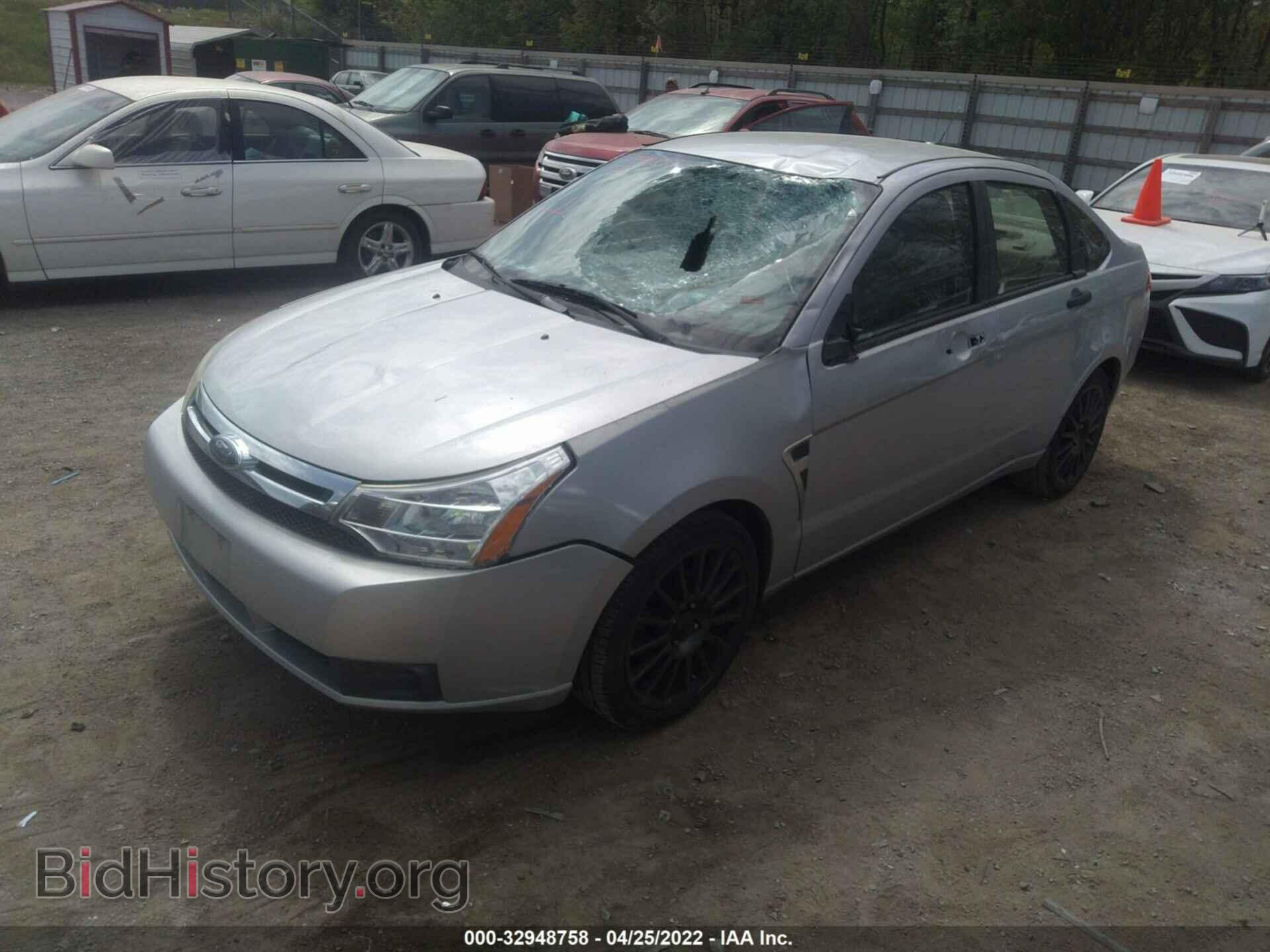 2008 FORD FOCUS - VIN: 1FAHP35N58W191935 - Фото 2