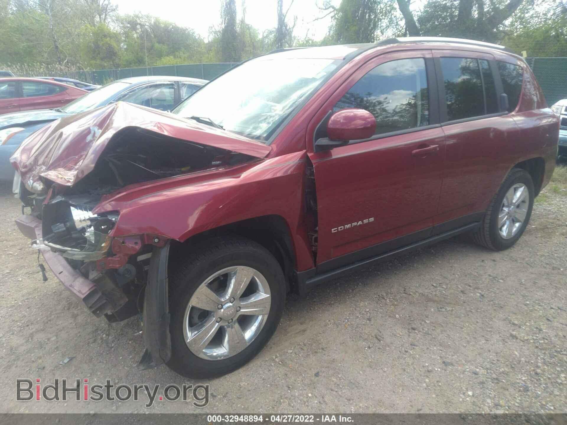 2015 JEEP COMPASS - VIN: 1C4NJDEB7FD323953 - Фото 2