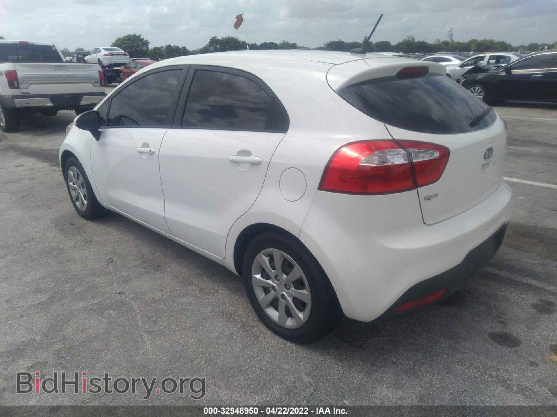 2012 KIA RIO - VIN: KNADM5A33C6040955 - Фото 3