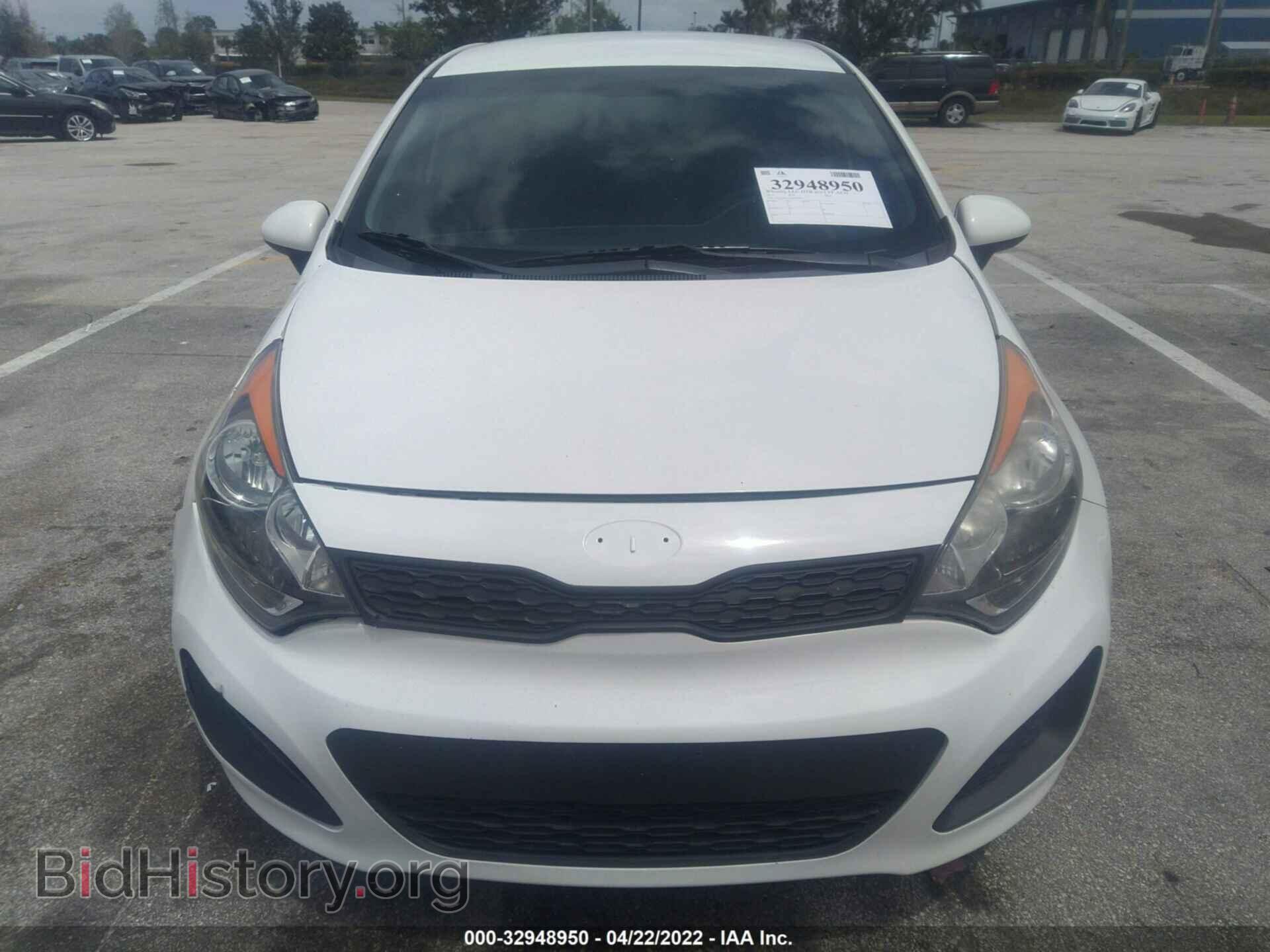 2012 KIA RIO - VIN: KNADM5A33C6040955 - Фото 6