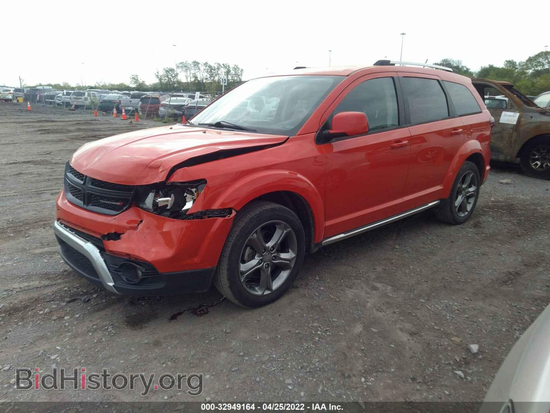 2017 DODGE JOURNEY - VIN: 3C4PDCGG6HT619949 - Фото 2