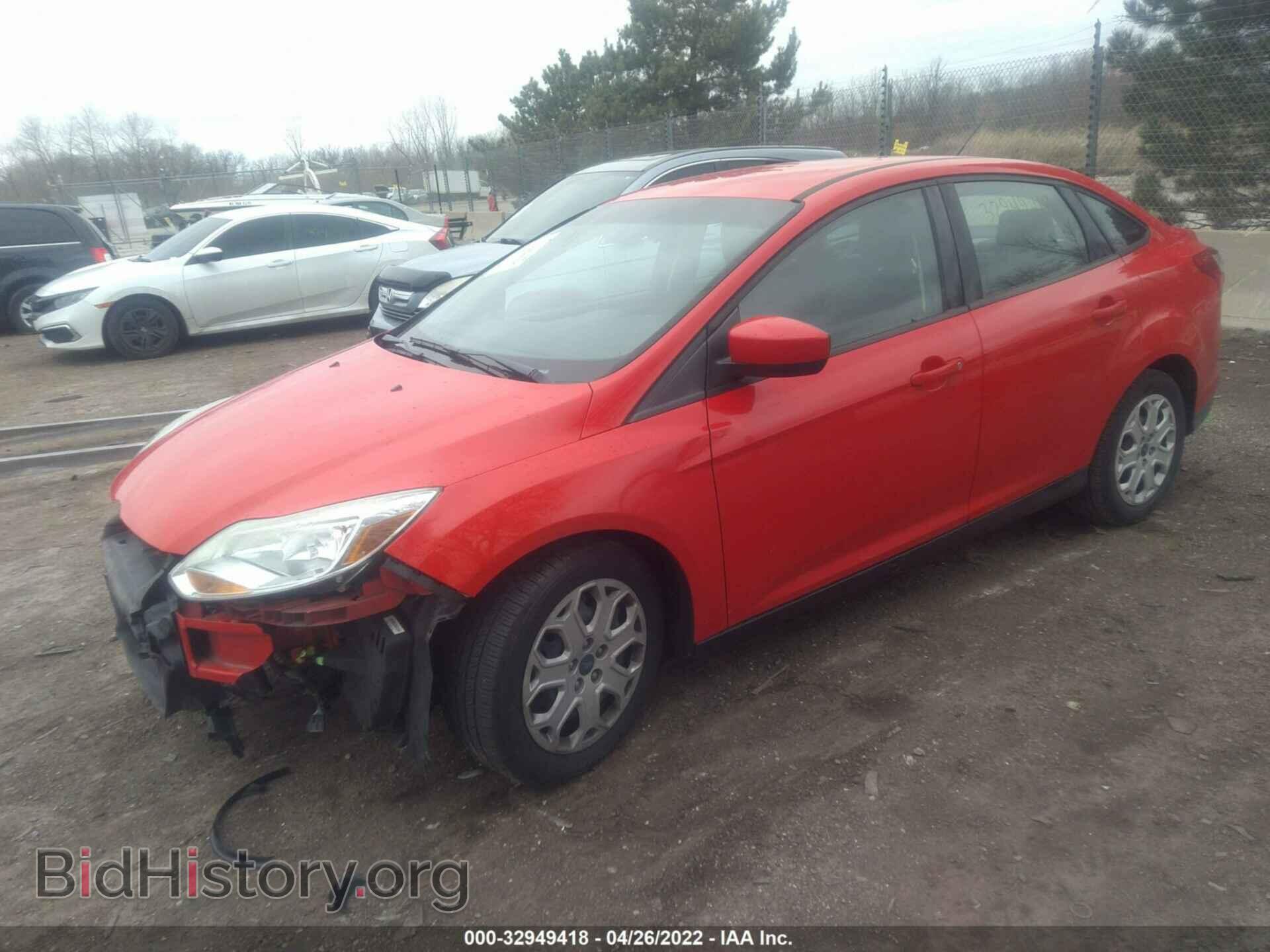 2012 FORD FOCUS - VIN: 1FAHP3F29CL343813 - Фото 2