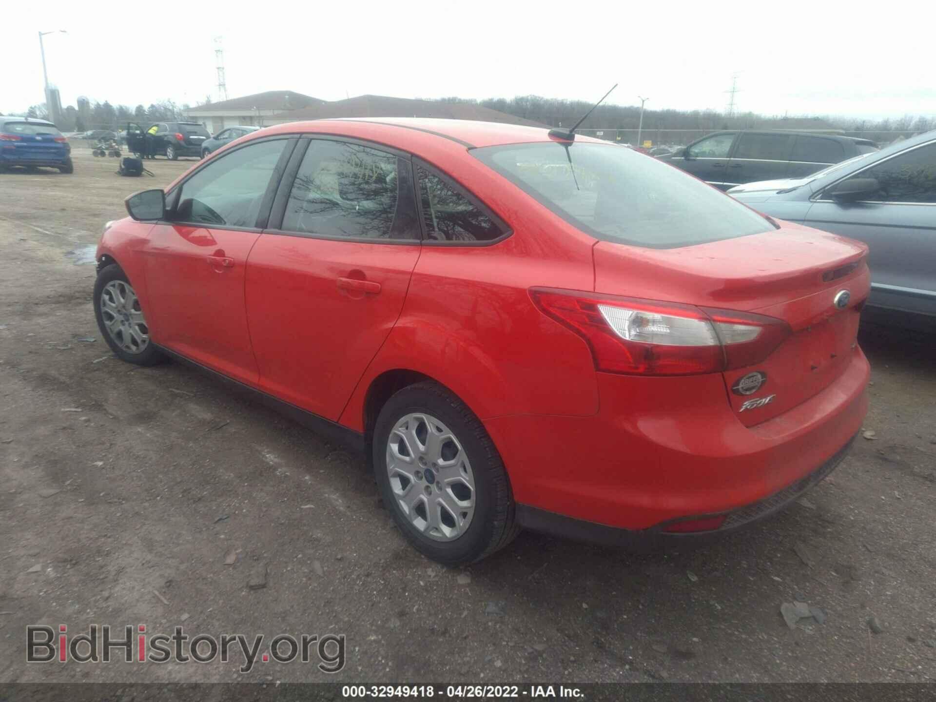 2012 FORD FOCUS - VIN: 1FAHP3F29CL343813 - Фото 3