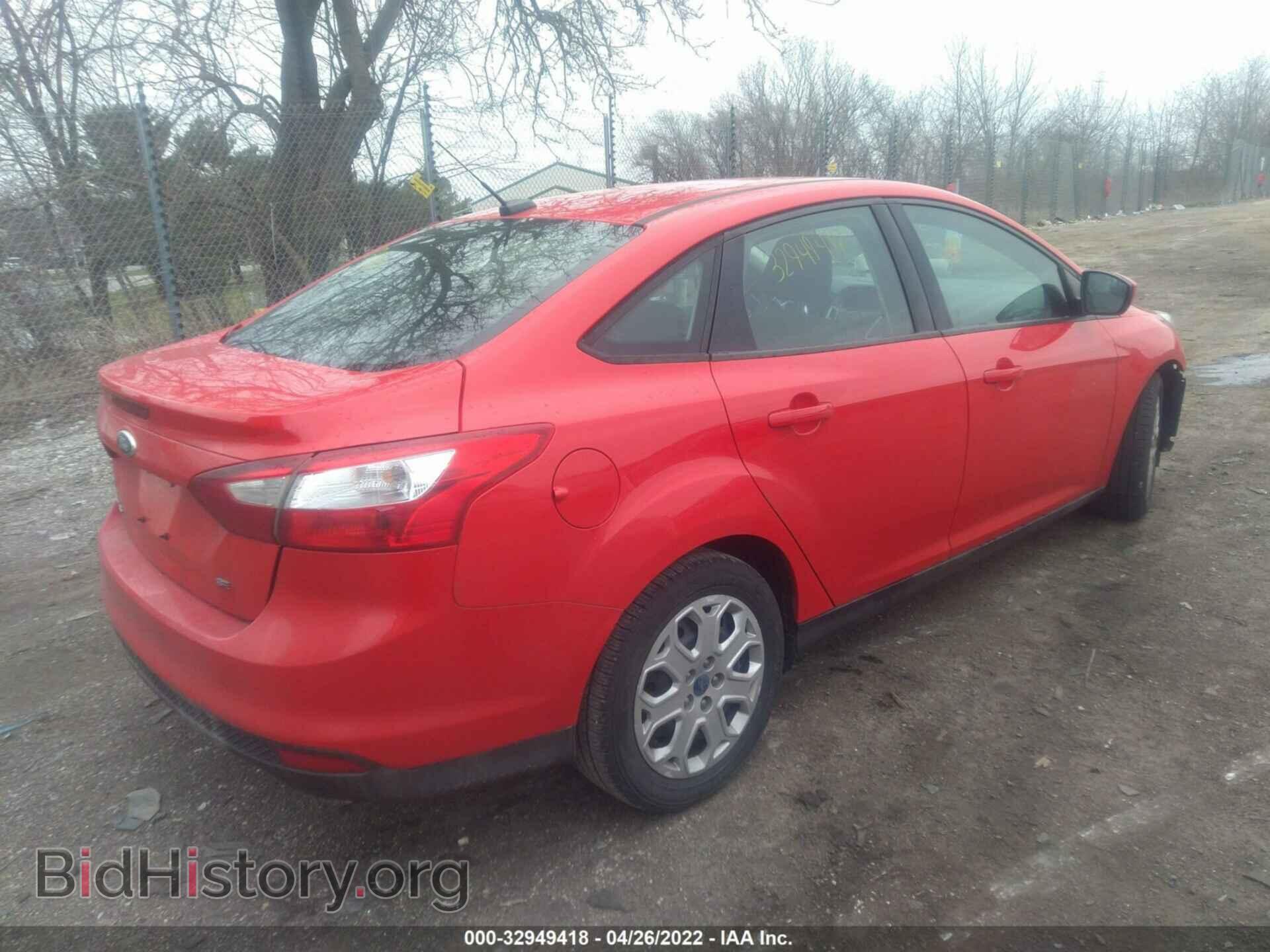 2012 FORD FOCUS - VIN: 1FAHP3F29CL343813 - Фото 4