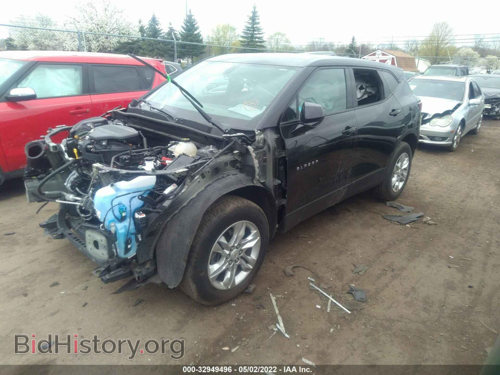 2020 CHEVROLET BLAZER - VIN: 3GNKBCRS5LS704160 - Фото 2