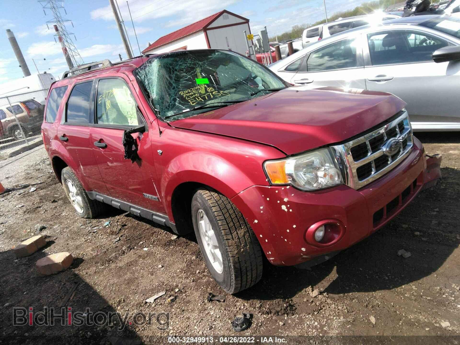 Фотография 1FMCU03158KE47750 - FORD ESCAPE 2008