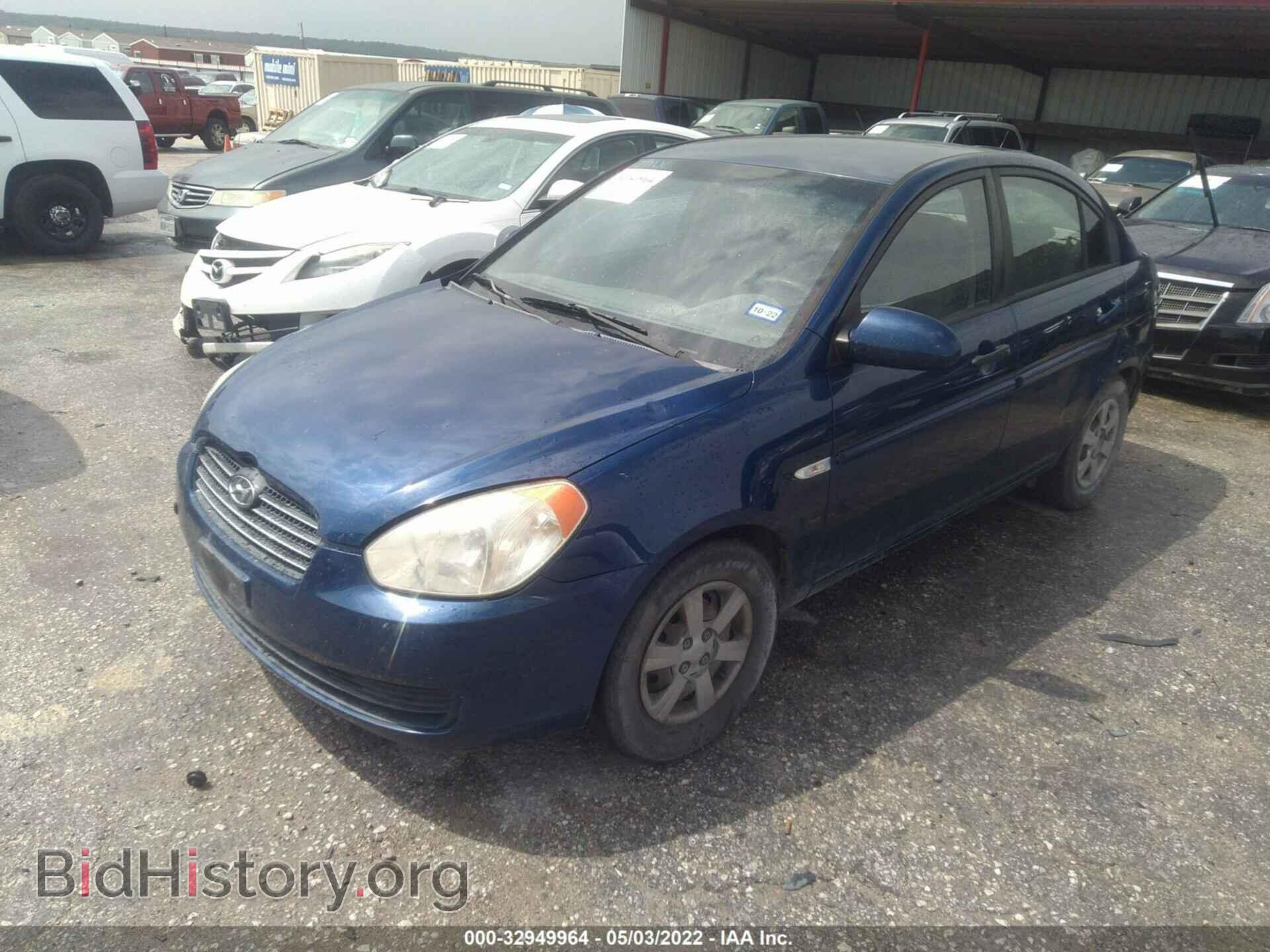 2007 HYUNDAI ACCENT - VIN: KMHCN46C07U103277 - Фото 2