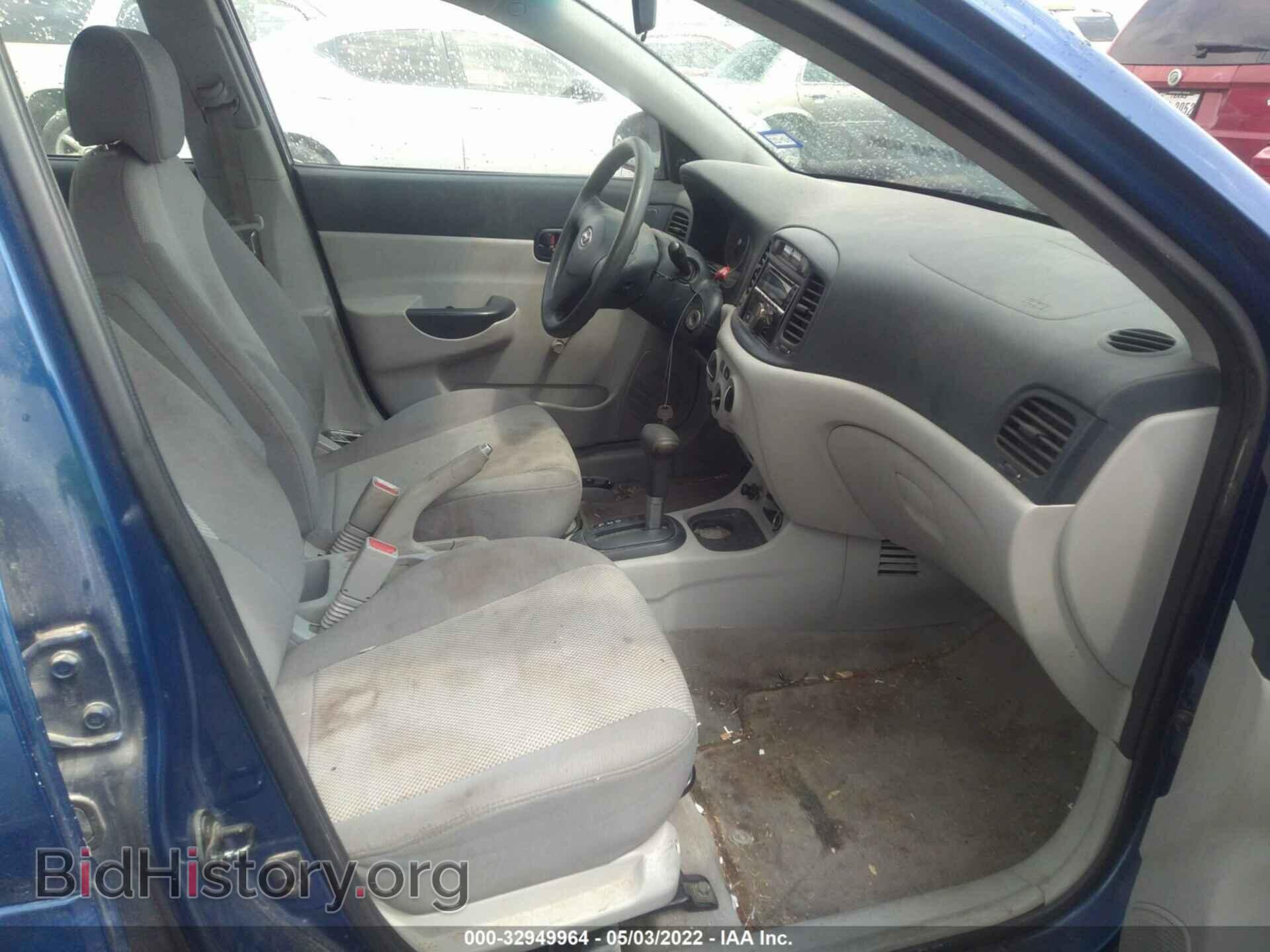 2007 HYUNDAI ACCENT - VIN: KMHCN46C07U103277 - Фото 5
