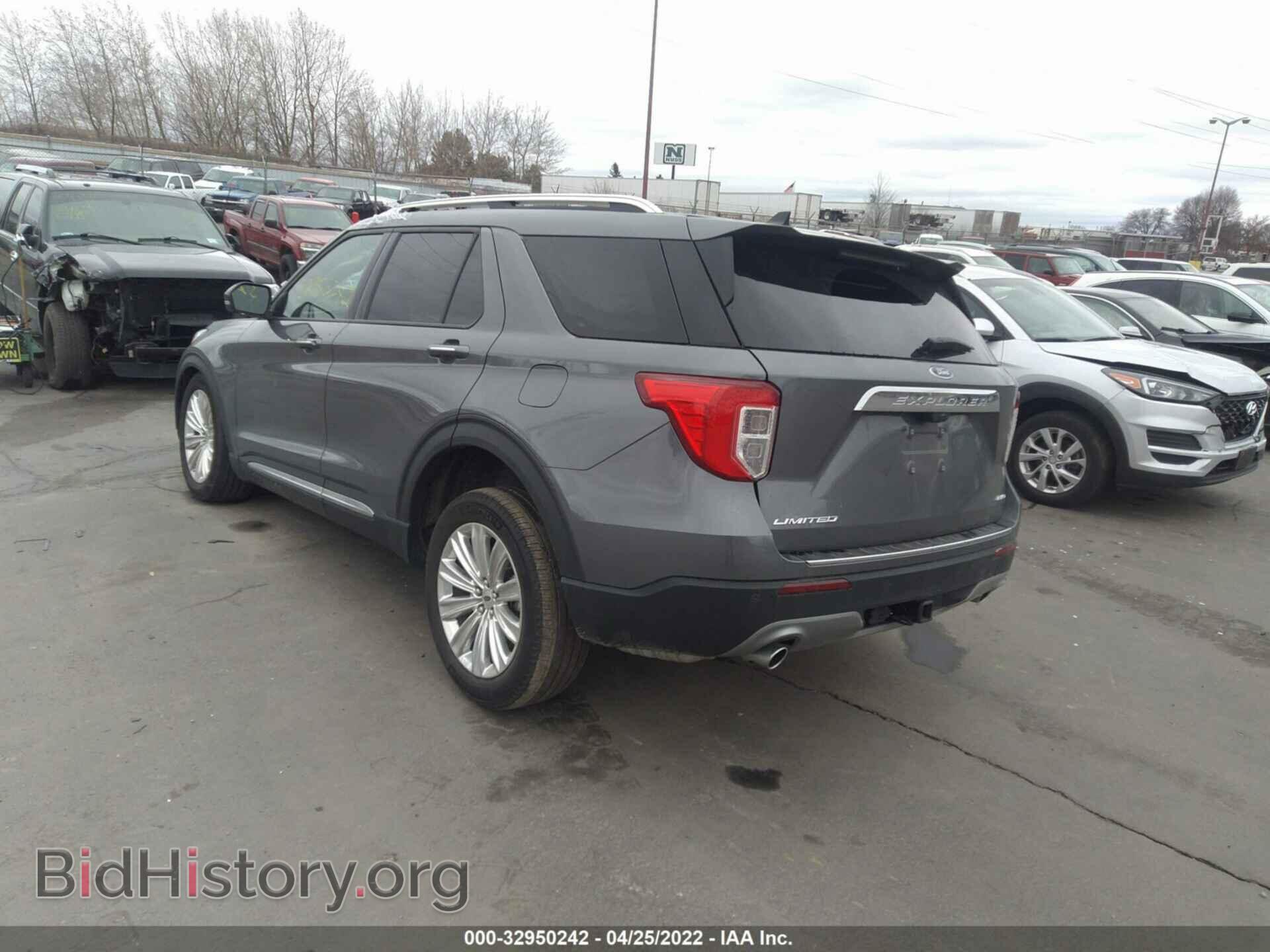 2021 FORD EXPLORER - VIN: 1FMSK8FH2MGB44365 - Фото 3