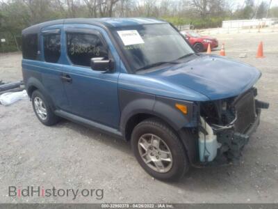 2008 Honda ELEMENT LX, синий — VIN 5J6YH18358L016070, IAAI