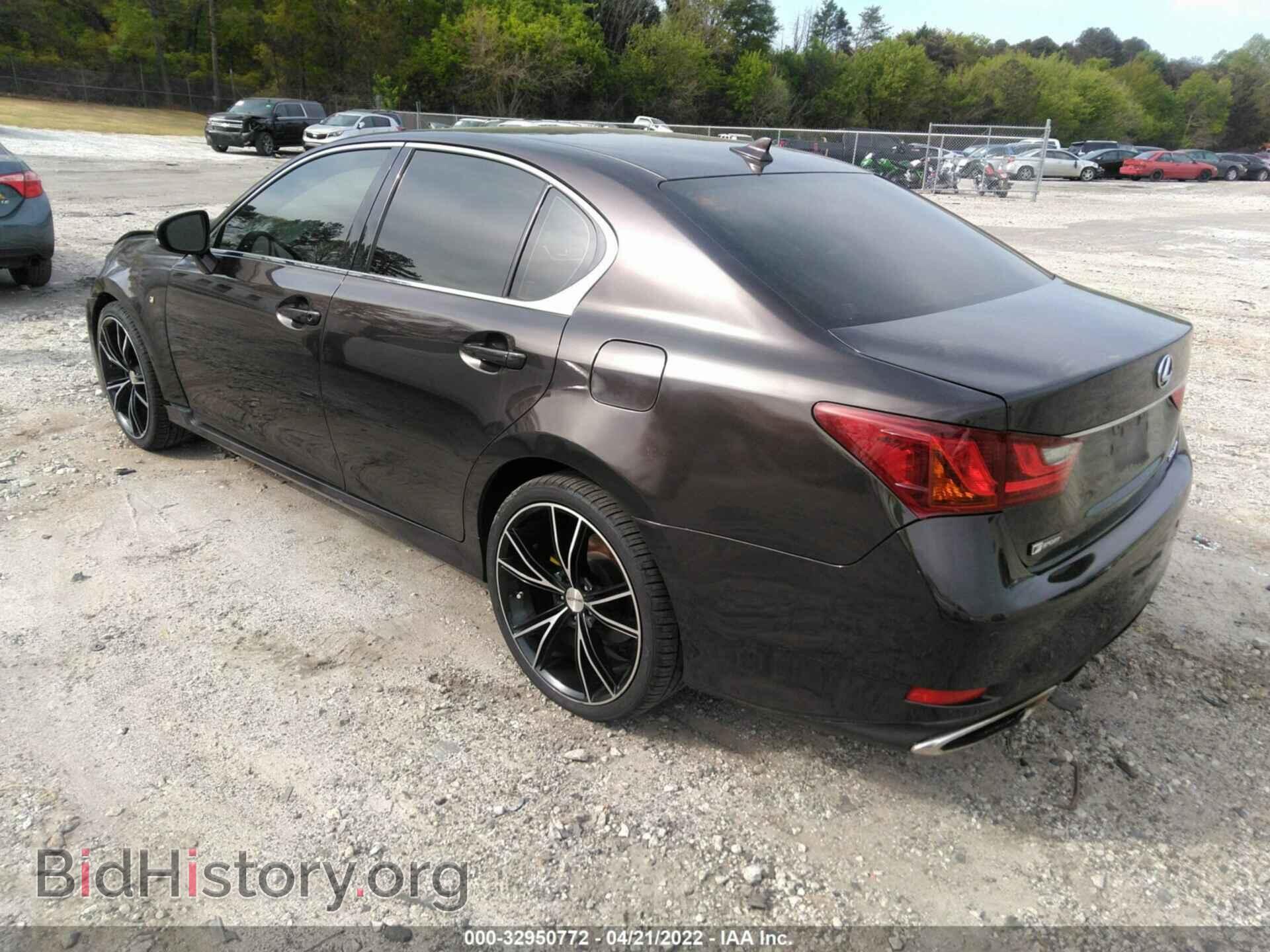 2013 LEXUS GS 350 - VIN: JTHBE1BL7D5021538 - Фото 3