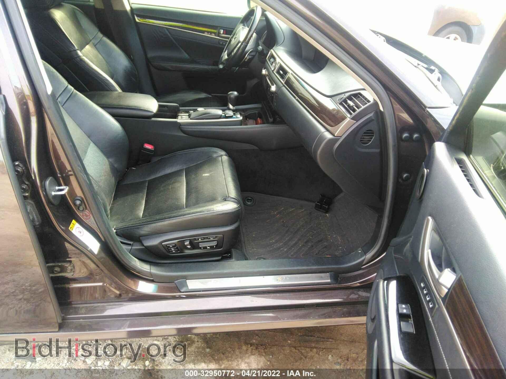 2013 LEXUS GS 350 - VIN: JTHBE1BL7D5021538 - Фото 5