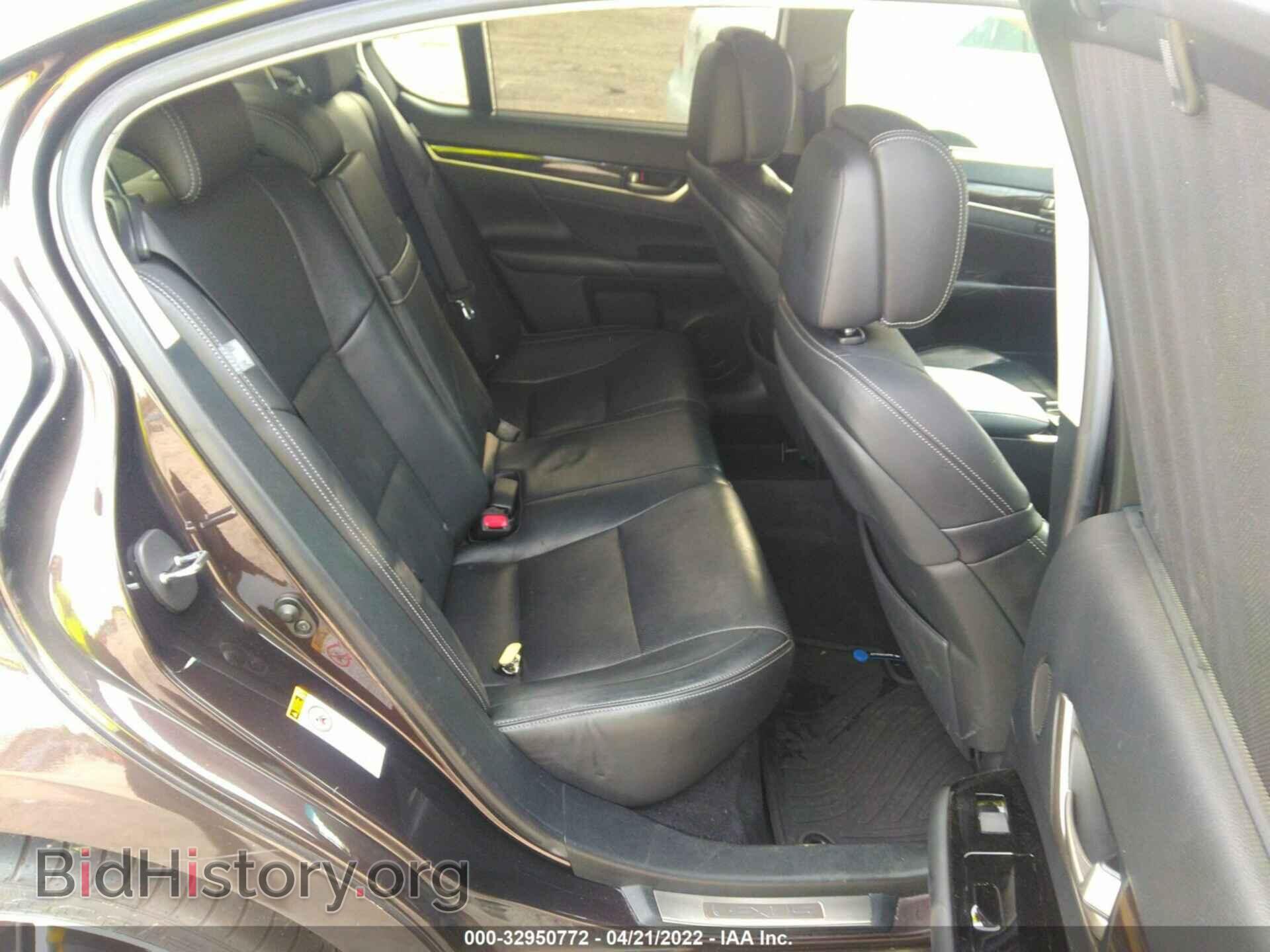 2013 LEXUS GS 350 - VIN: JTHBE1BL7D5021538 - Фото 8