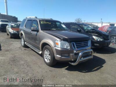 2006 Ford EXPLORER Eddie Bauer, brown — VIN 1FMEU74E76UA86901, IAAI