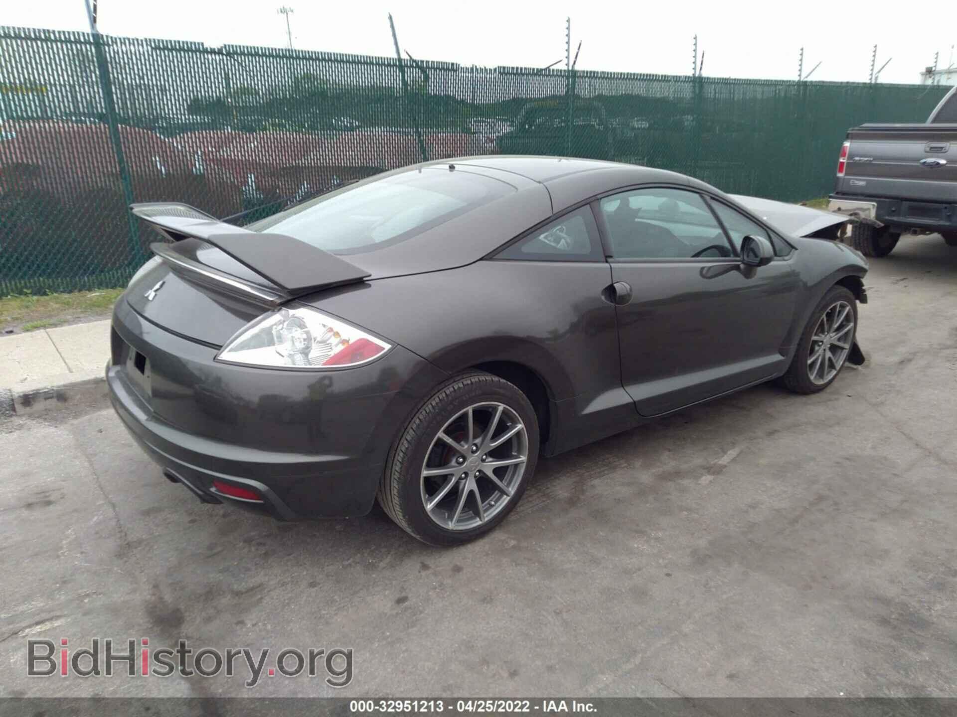 2012 MITSUBISHI ECLIPSE - VIN: 4A31K5DF0CE004158 - Фото 4