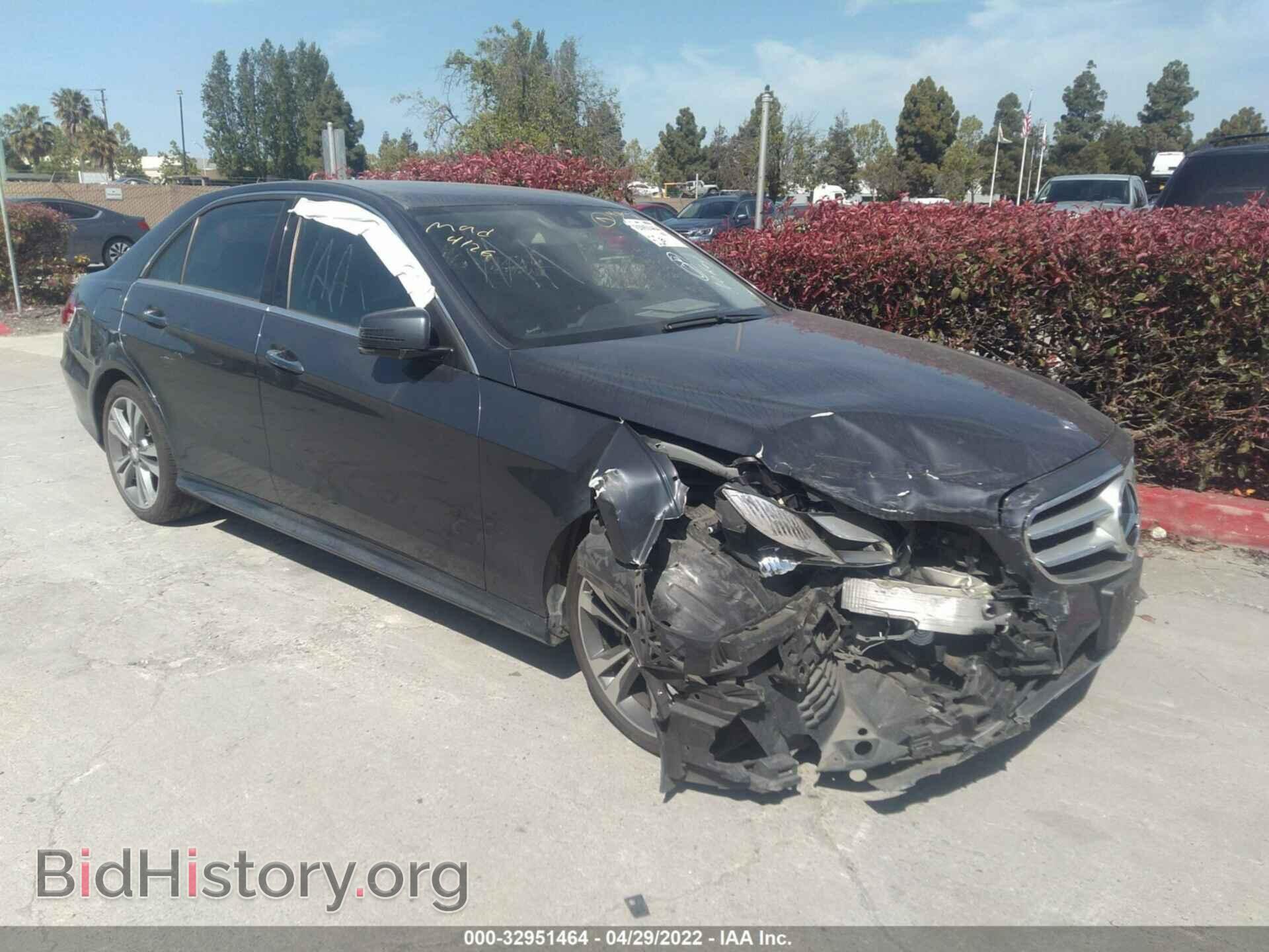 Photo WDDHF5KB1EA907070 - MERCEDES-BENZ E-CLASS 2014