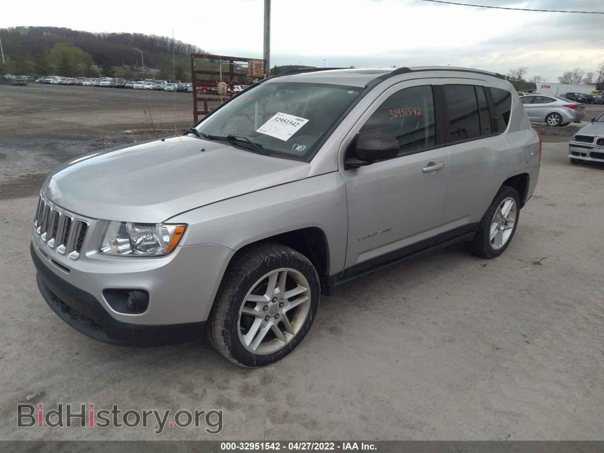 2012 JEEP COMPASS - VIN: 1C4NJDCB9CD559339 - Фото 2