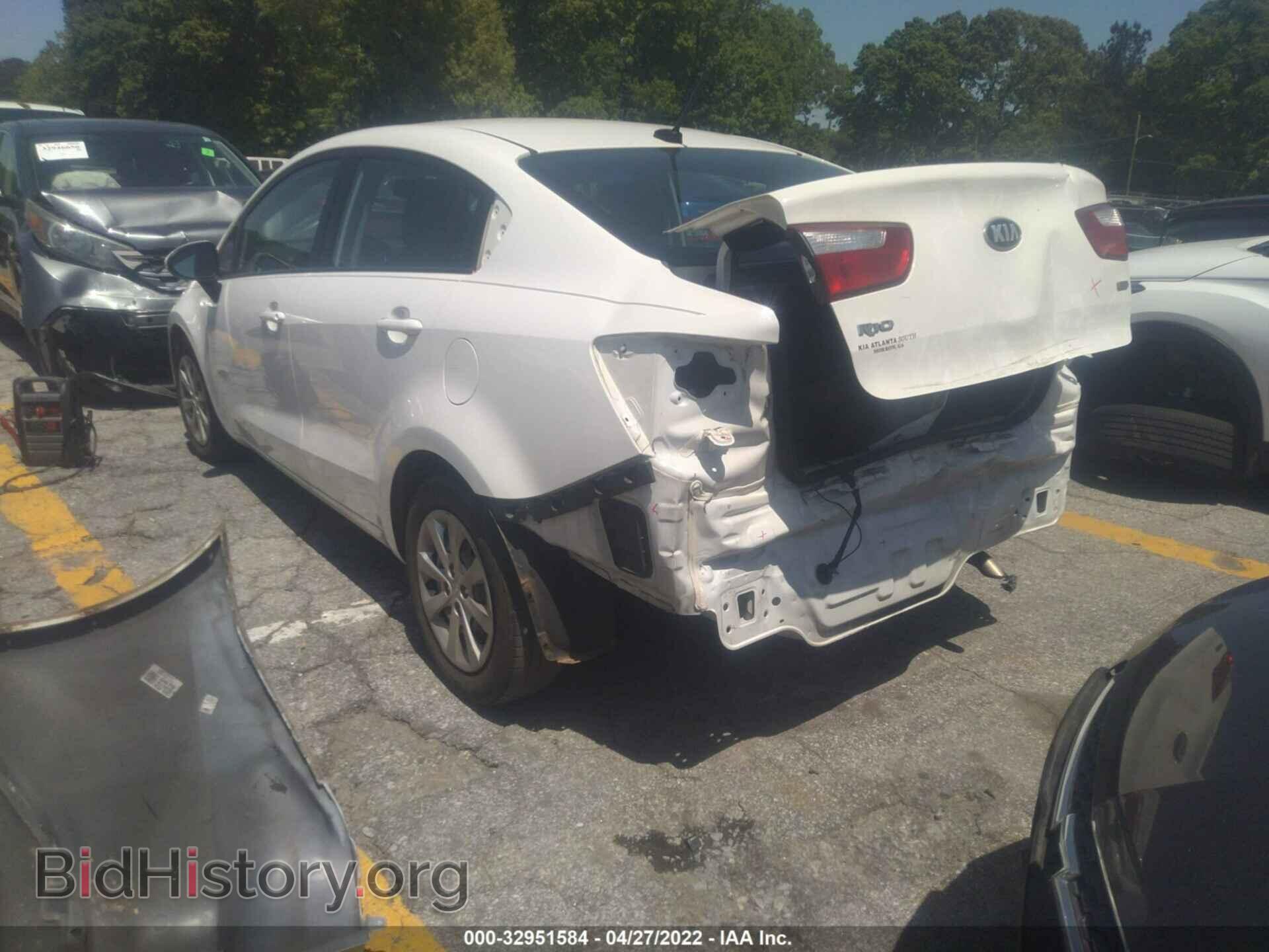 2017 KIA RIO - VIN: KNADM4A36H6118761 - Фото 3