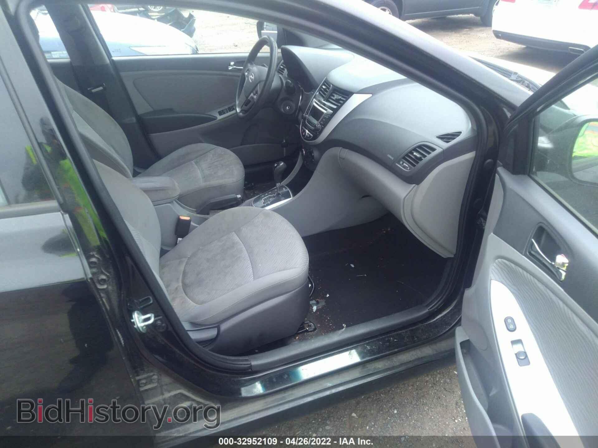 2014 HYUNDAI ACCENT - VIN: KMHCU4AE2EU768562 - Фото 5