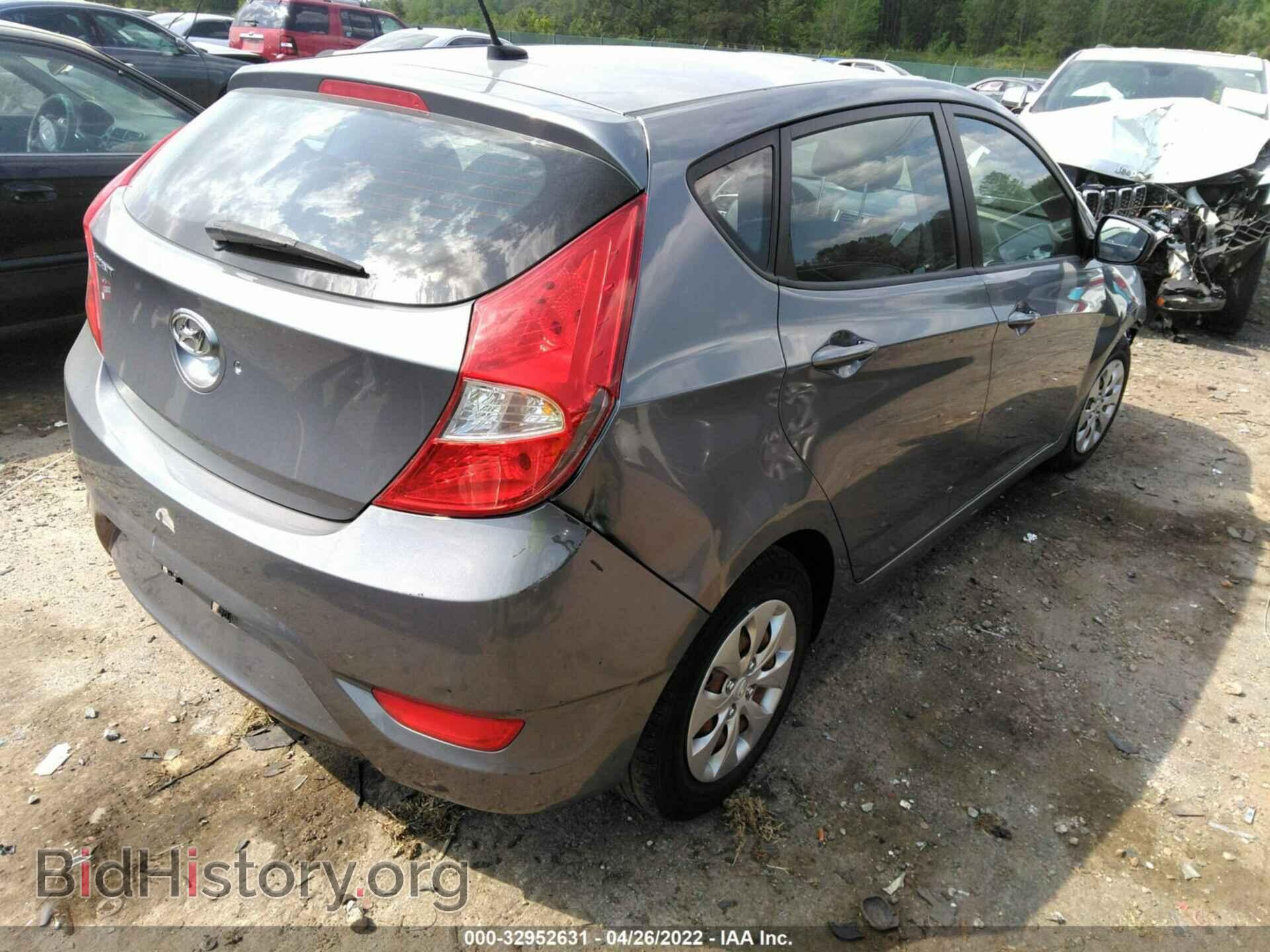 2016 HYUNDAI ACCENT - VIN: KMHCT5AE9GU259077 - Фото 4