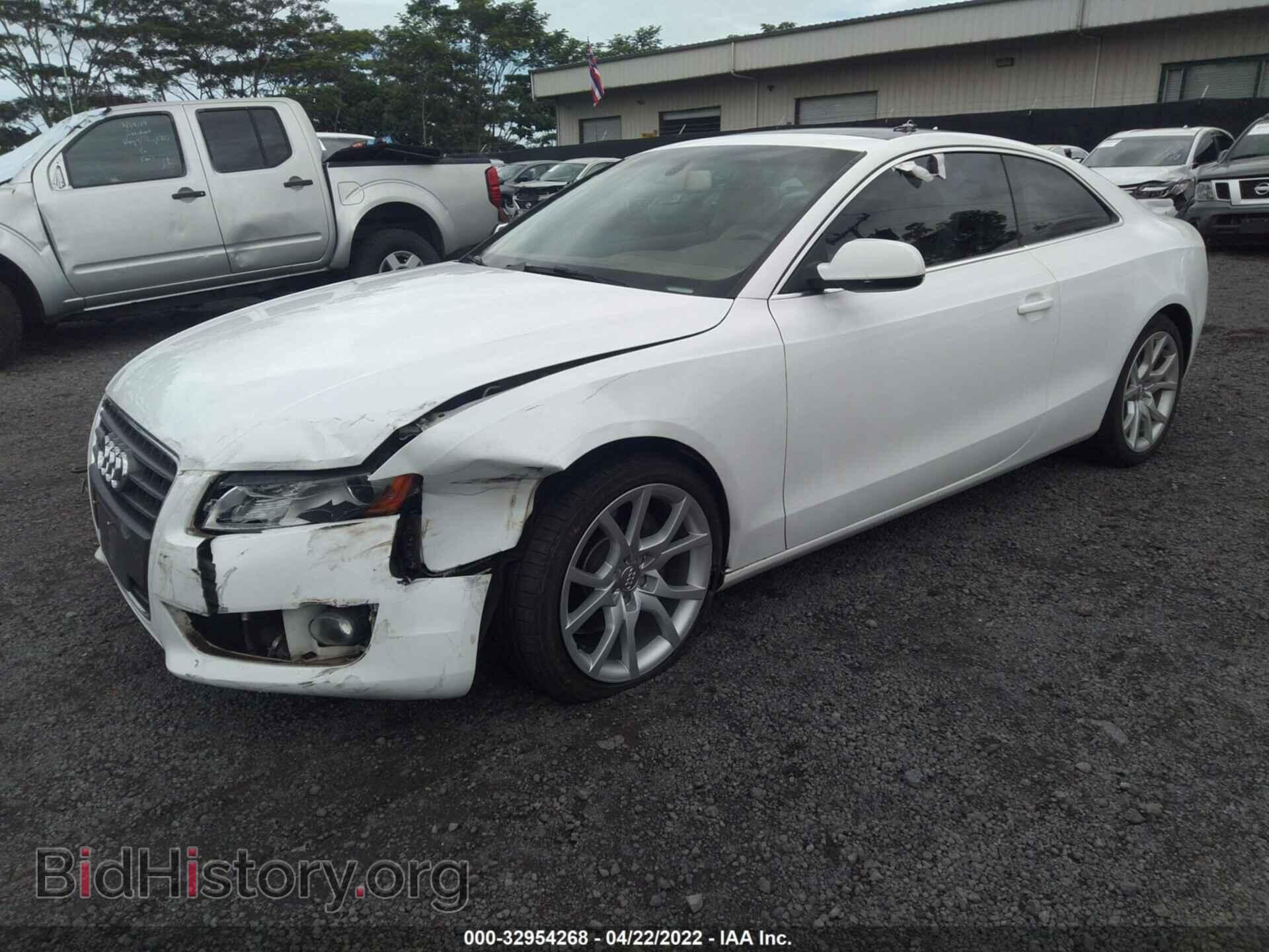 2012 AUDI A5 - VIN: WAUCFAFR5CA029223 - Фото 2