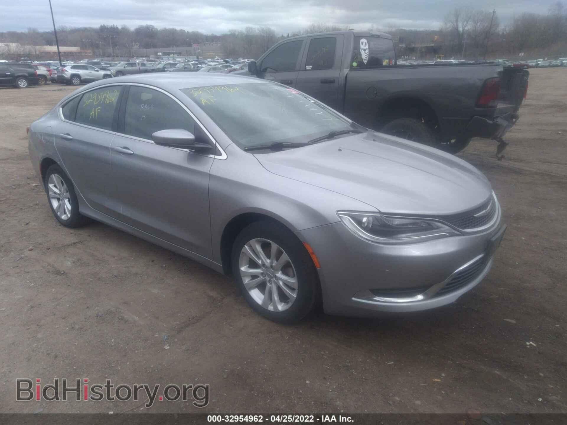 Фотография 1C3CCCAB9FN575445 - CHRYSLER 200 2015