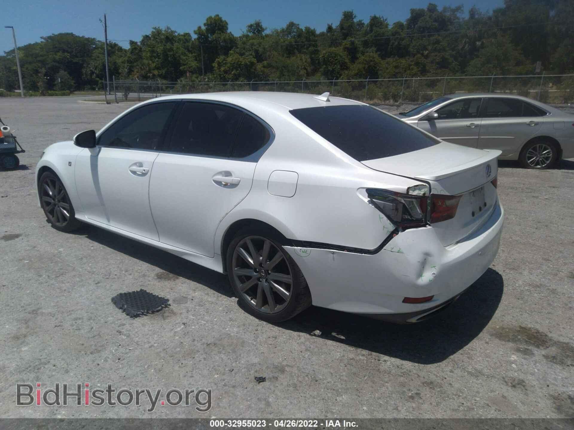 2013 LEXUS GS 350 - VIN: JTHBE1BL5D5025295 - Фото 3