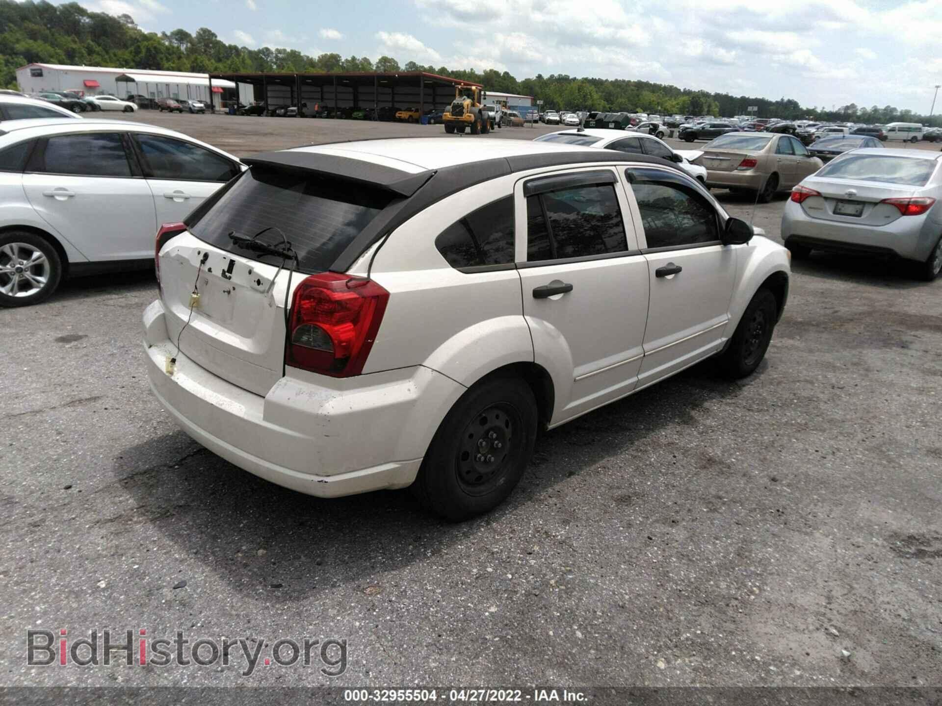 2007 DODGE CALIBER - VIN: 1B3HB28B07D569546 - Фото 4