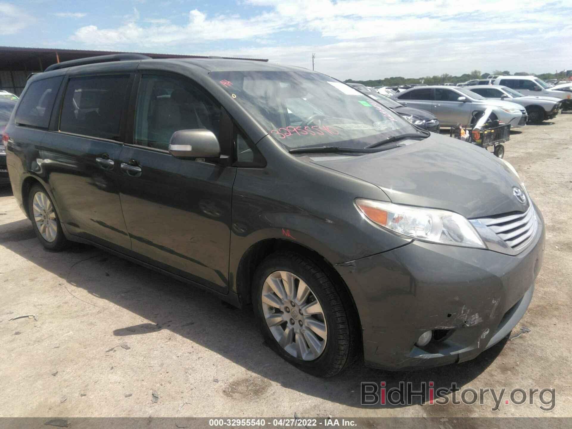 Photo 5TDDK3DC6DS056691 - TOYOTA SIENNA 2013