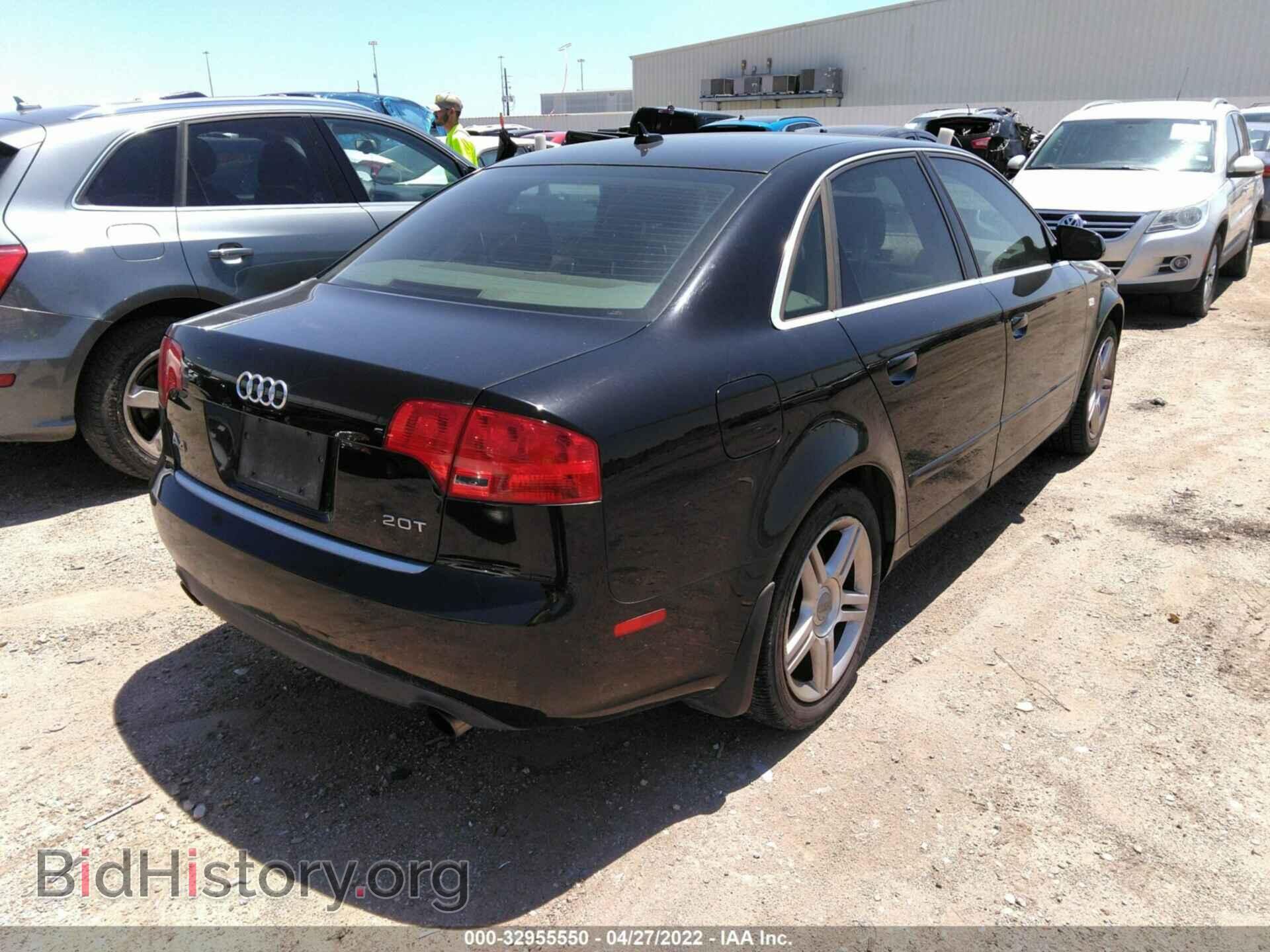 2007 AUDI A4 - VIN: WAUAF78E57A220280 - Фото 4