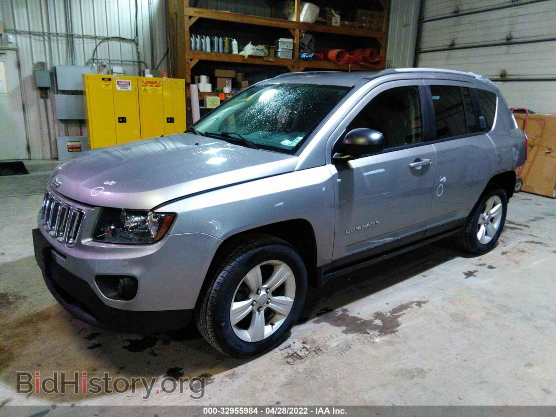 2016 JEEP COMPASS - VIN: 1C4NJDBB9GD779958 - Фото 2