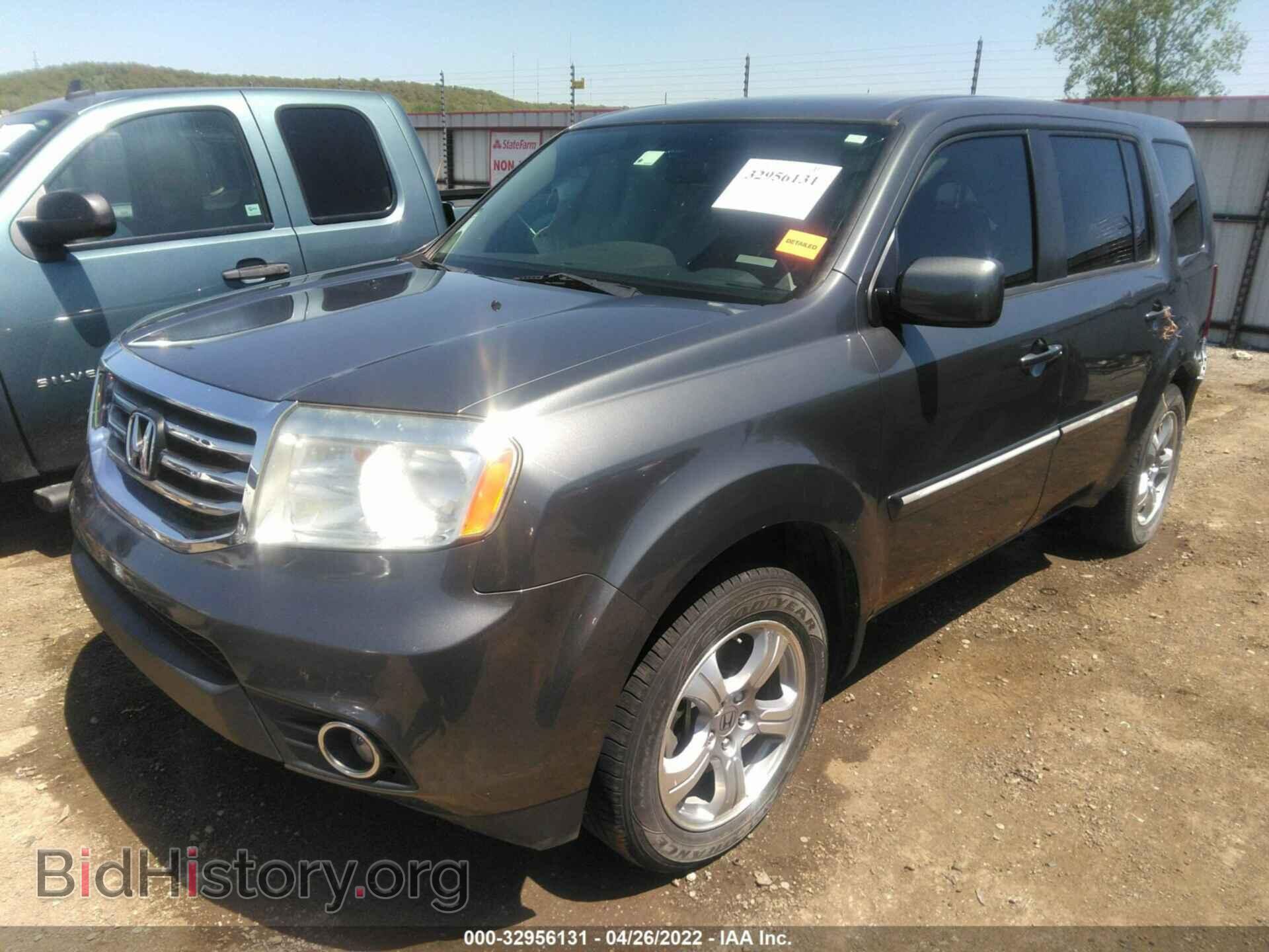 2013 HONDA PILOT - VIN: 5FNYF3H45DB006622 - Фото 2