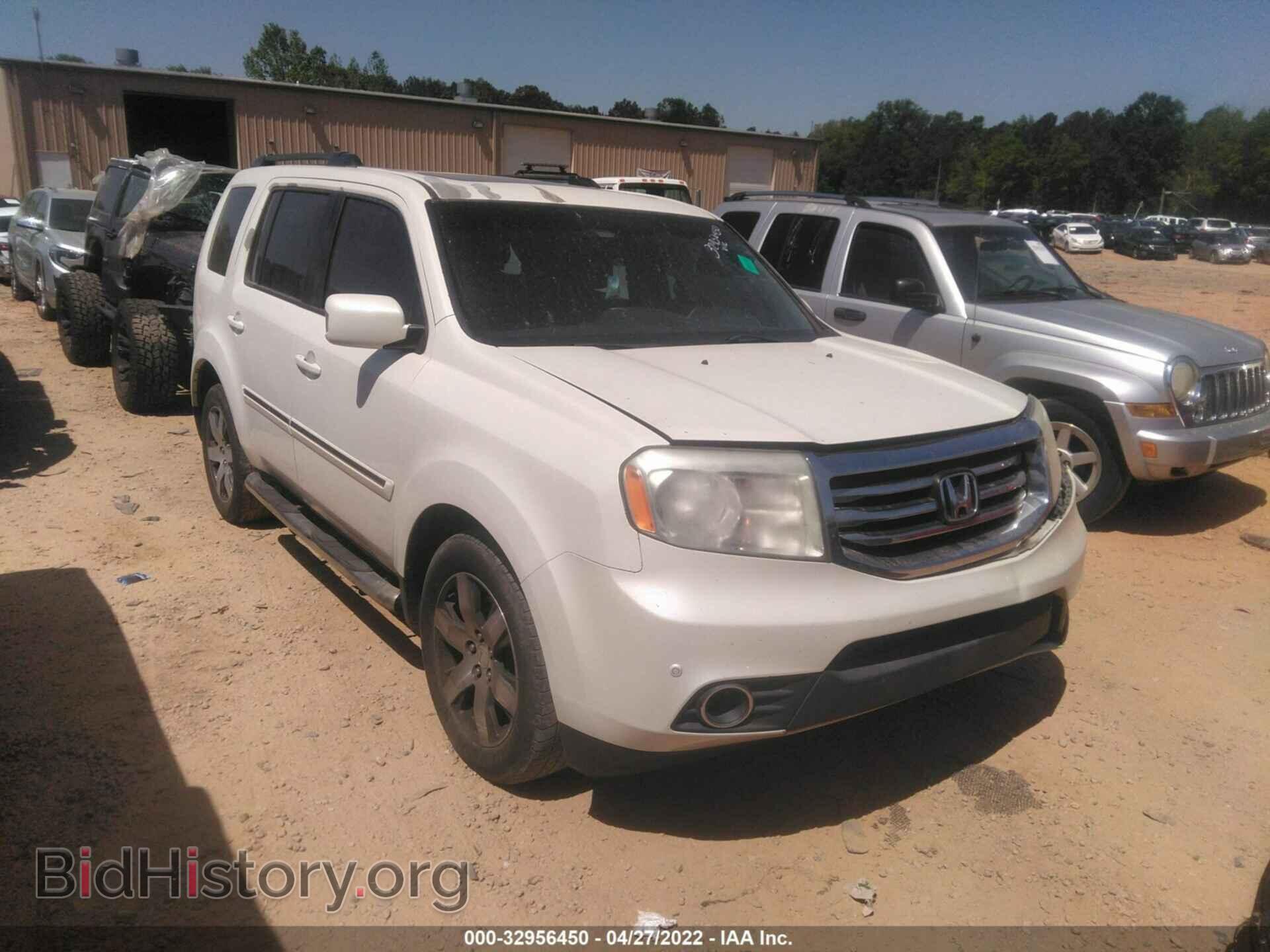 Фотография 5FNYF4H99CB015128 - HONDA PILOT 2012