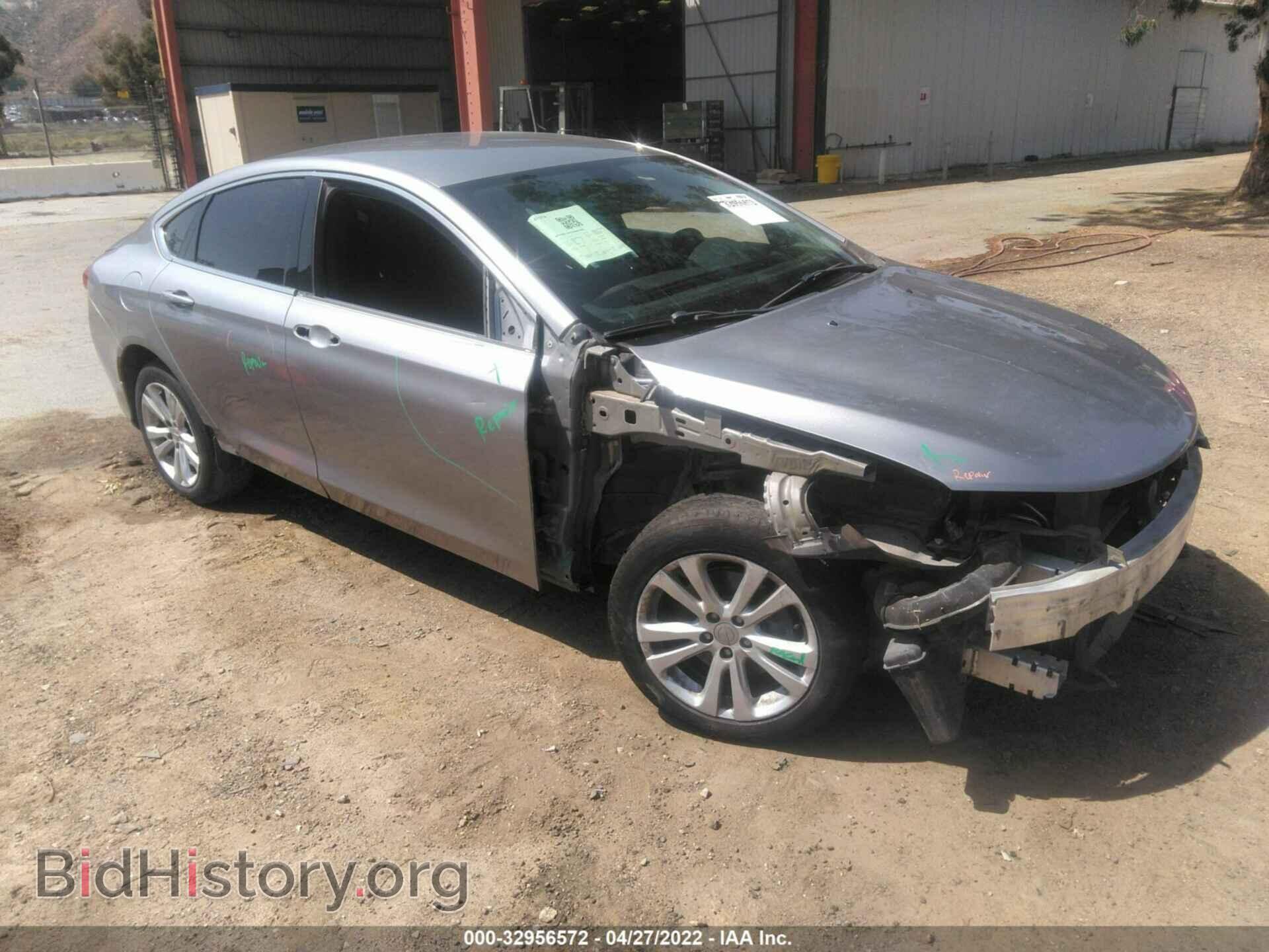 Фотография 1C3CCCAB2FN733298 - CHRYSLER 200 2015