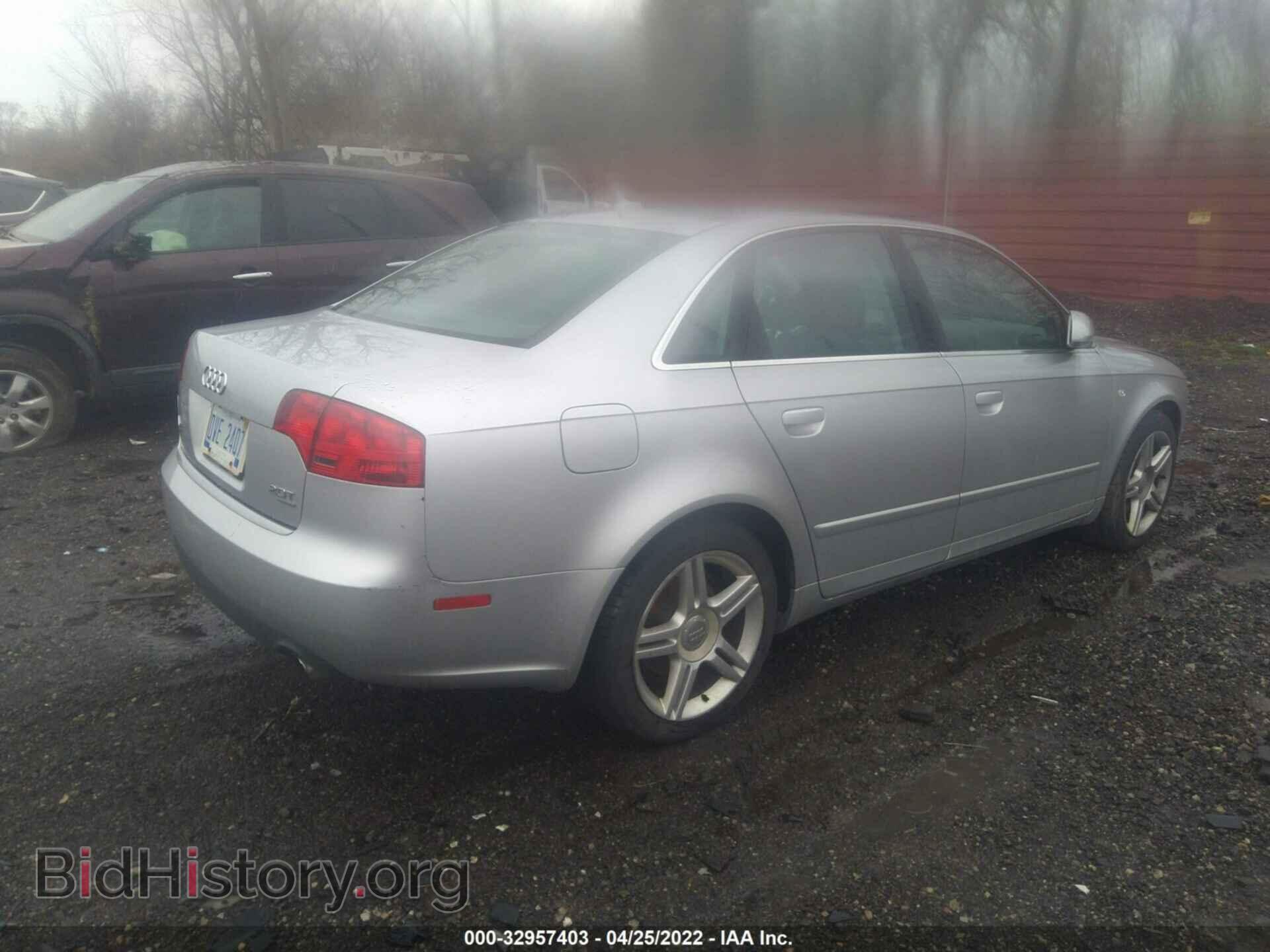 2007 AUDI A4 - VIN: WAUDF78E67A029237 - Фото 4