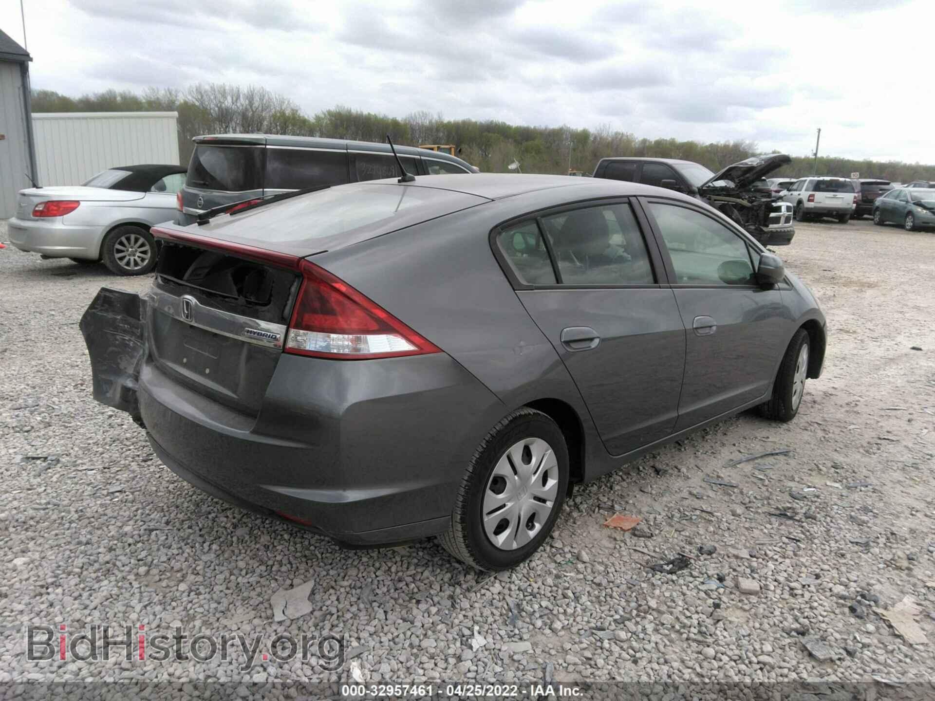 2012 HONDA INSIGHT - VIN: JHMZE2H39CS005403 - Photo 4