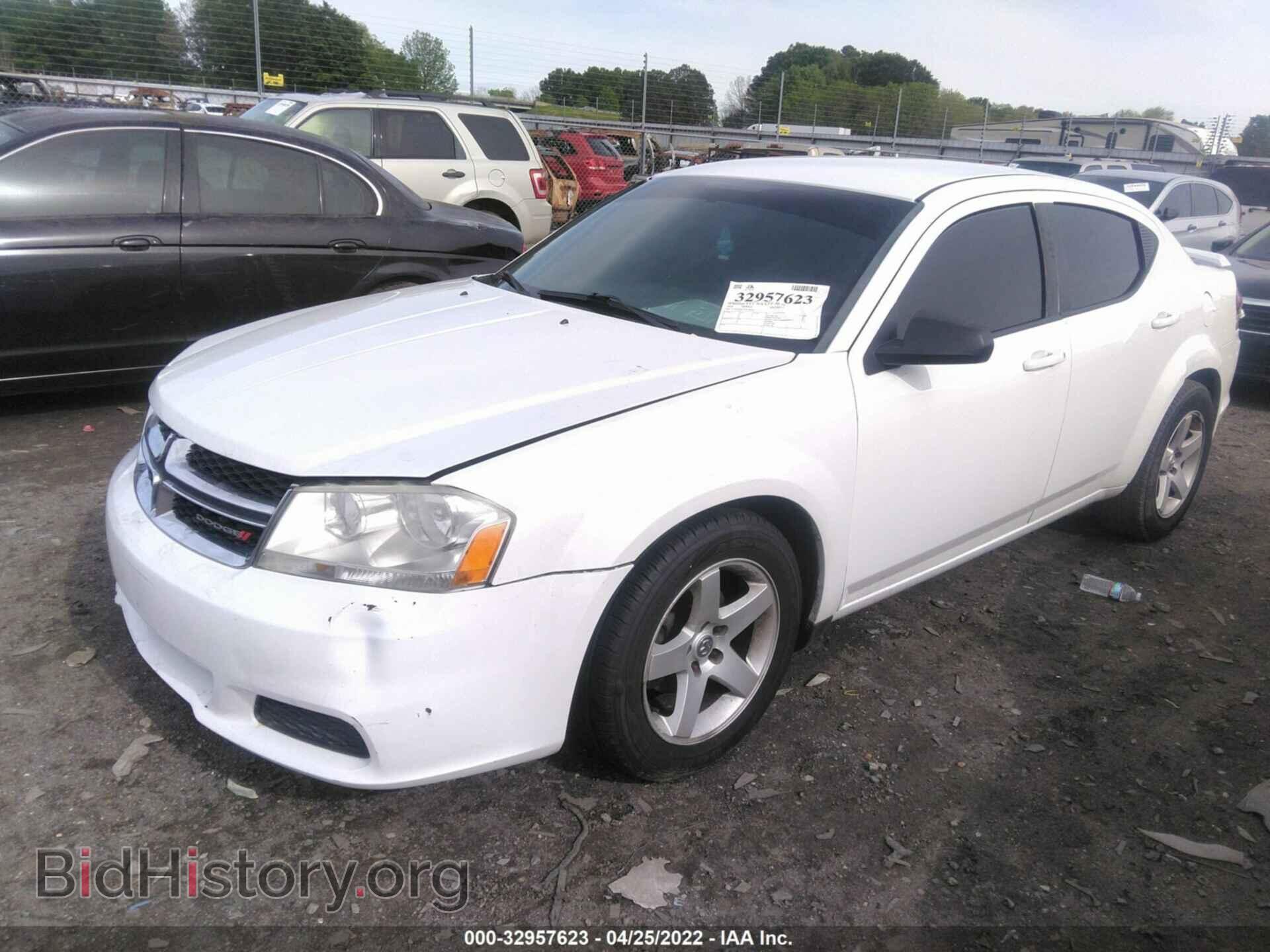 2014 DODGE AVENGER - VIN: 1C3CDZAGXEN188560 - Фото 2