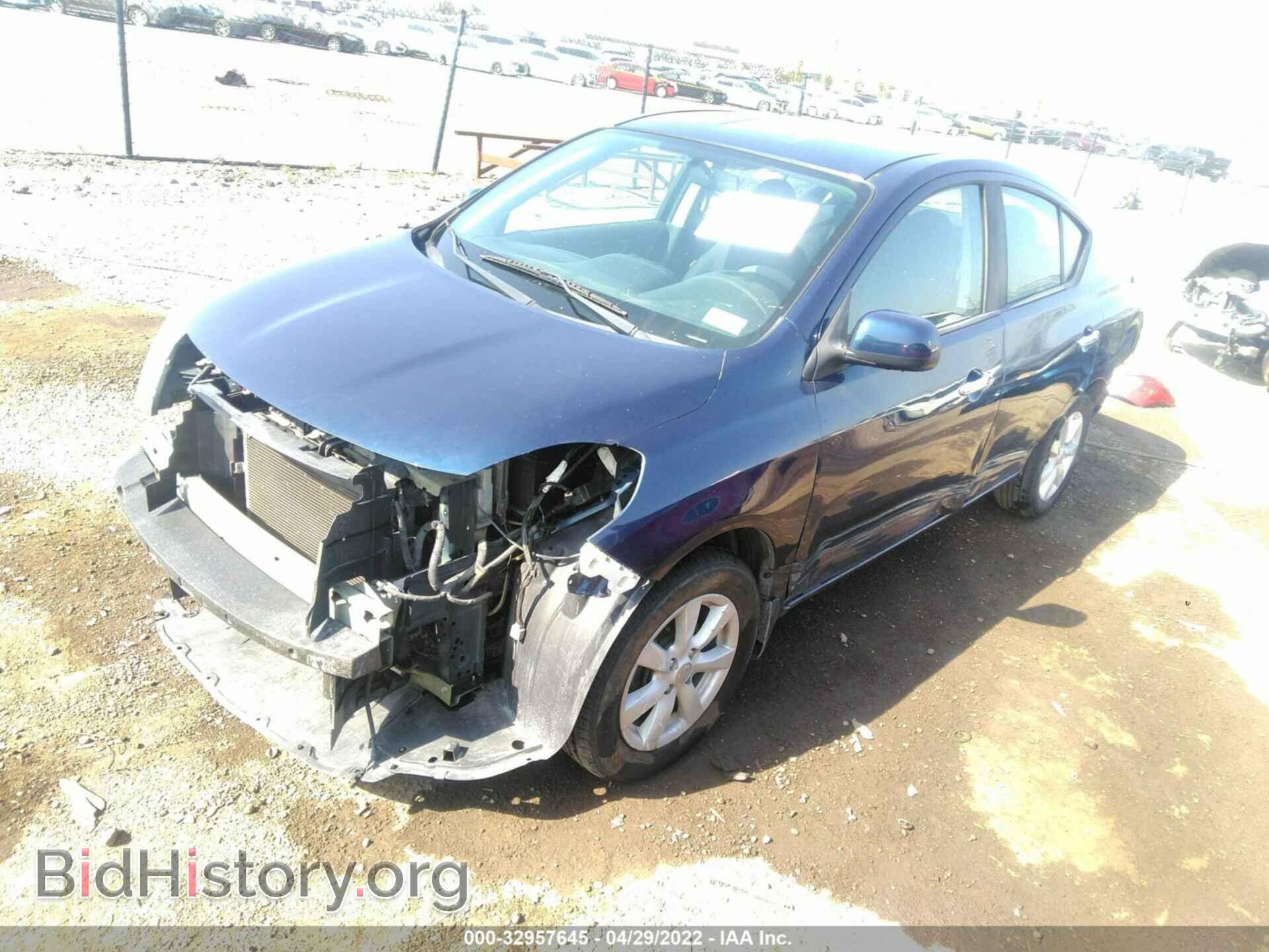 2012 NISSAN VERSA - VIN: 3N1CN7AP4CL890922 - Фото 2