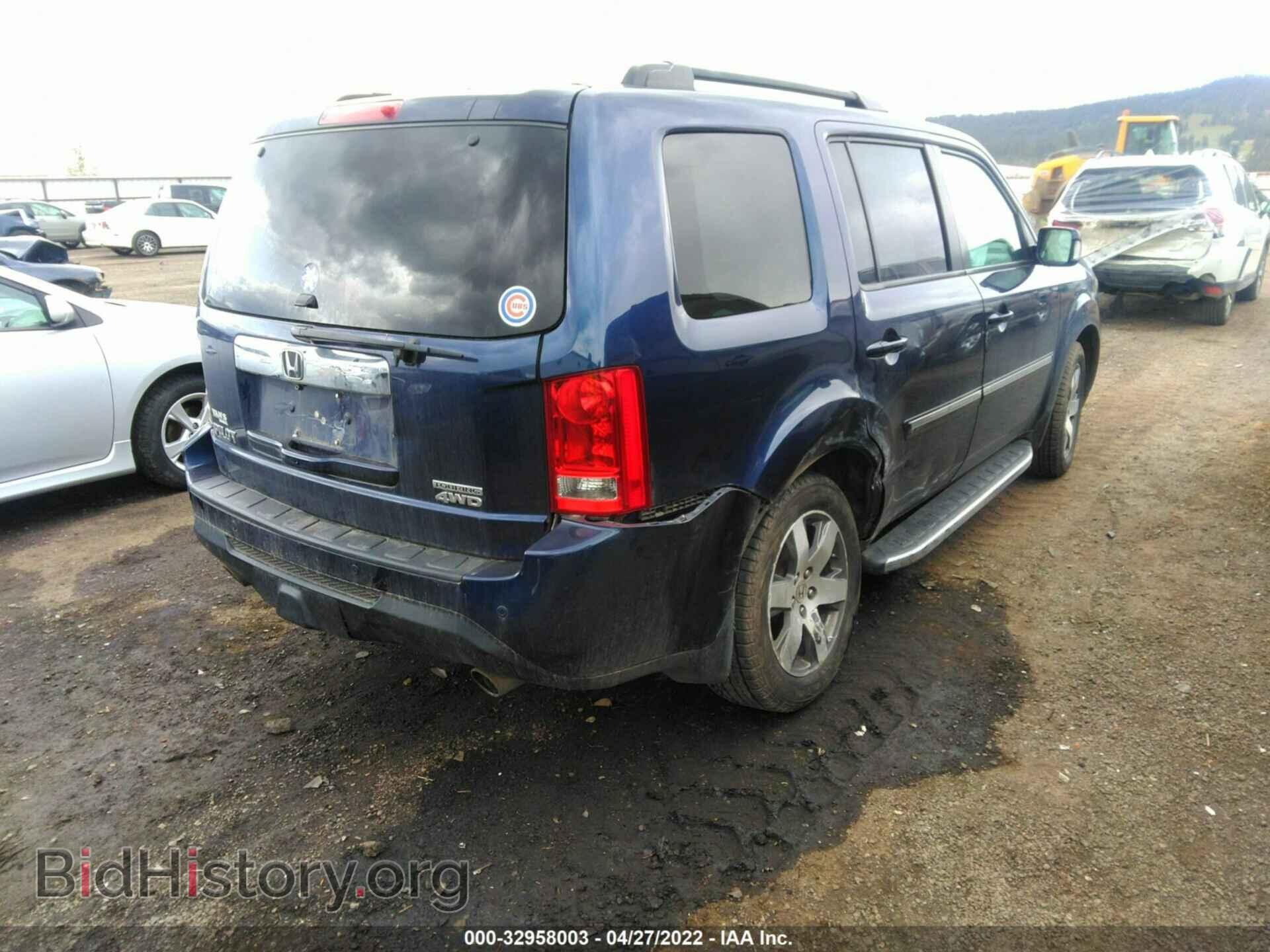 2014 HONDA PILOT - VIN: 5FNYF4H91EB052242 - Фото 4