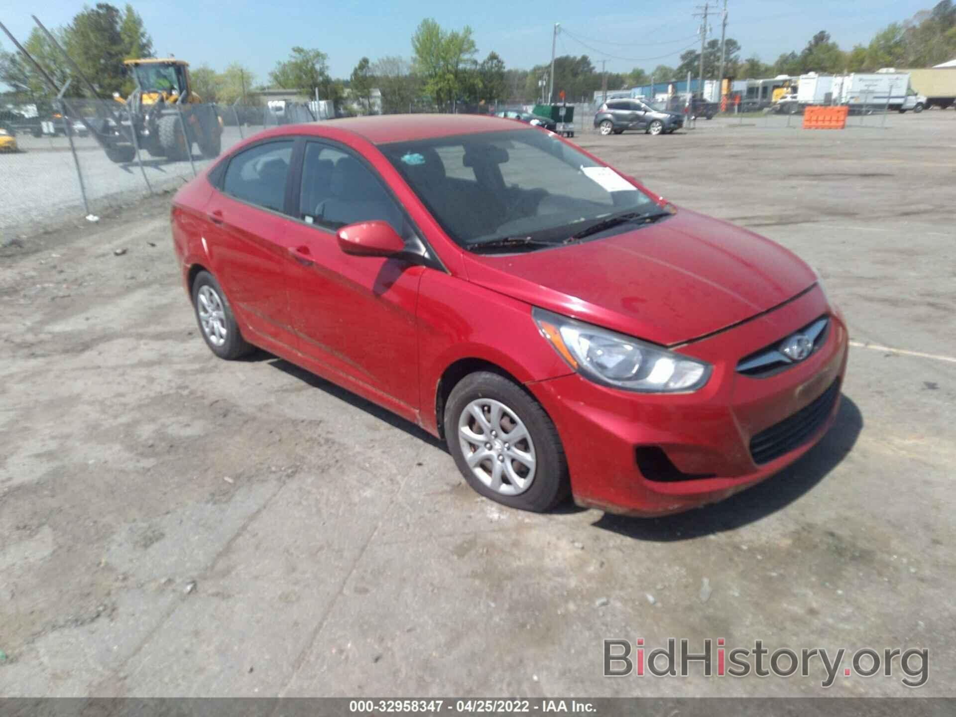 Photo KMHCT4AEXCU193269 - HYUNDAI ACCENT 2012