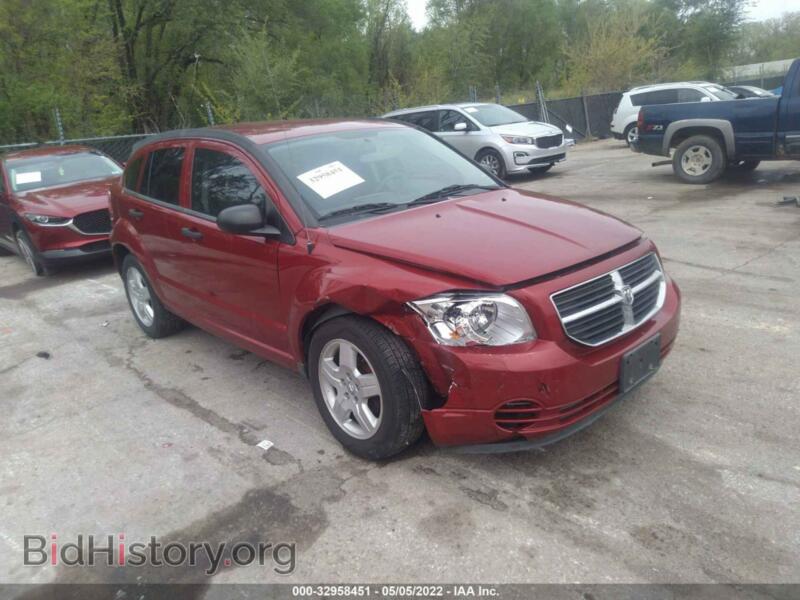 2008 Dodge CALIBER SXT (VIN 1B3HB48B18D507652) — фото 1 из 12, IAAI, повреждение: передняя часть