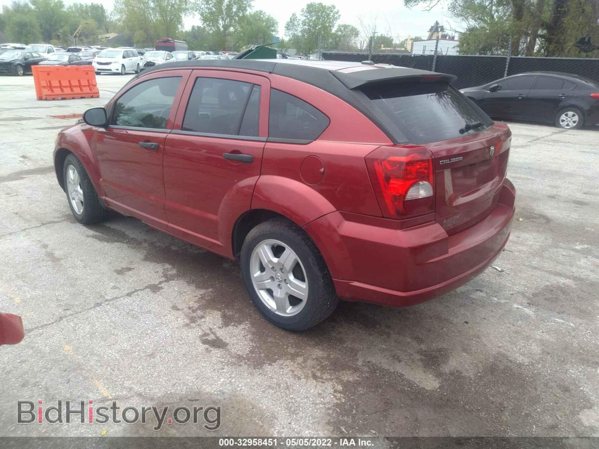 2008 DODGE CALIBER - VIN: 1B3HB48B18D507652 - Фото 3