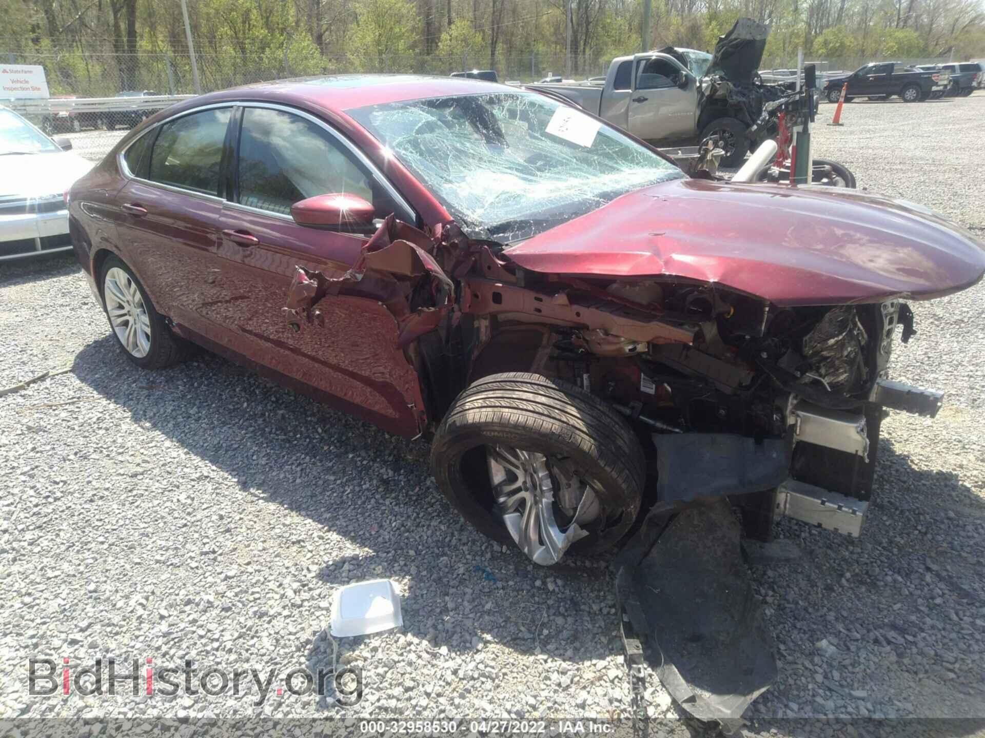Фотография 1C3CCCAB8GN115114 - CHRYSLER 200 2016