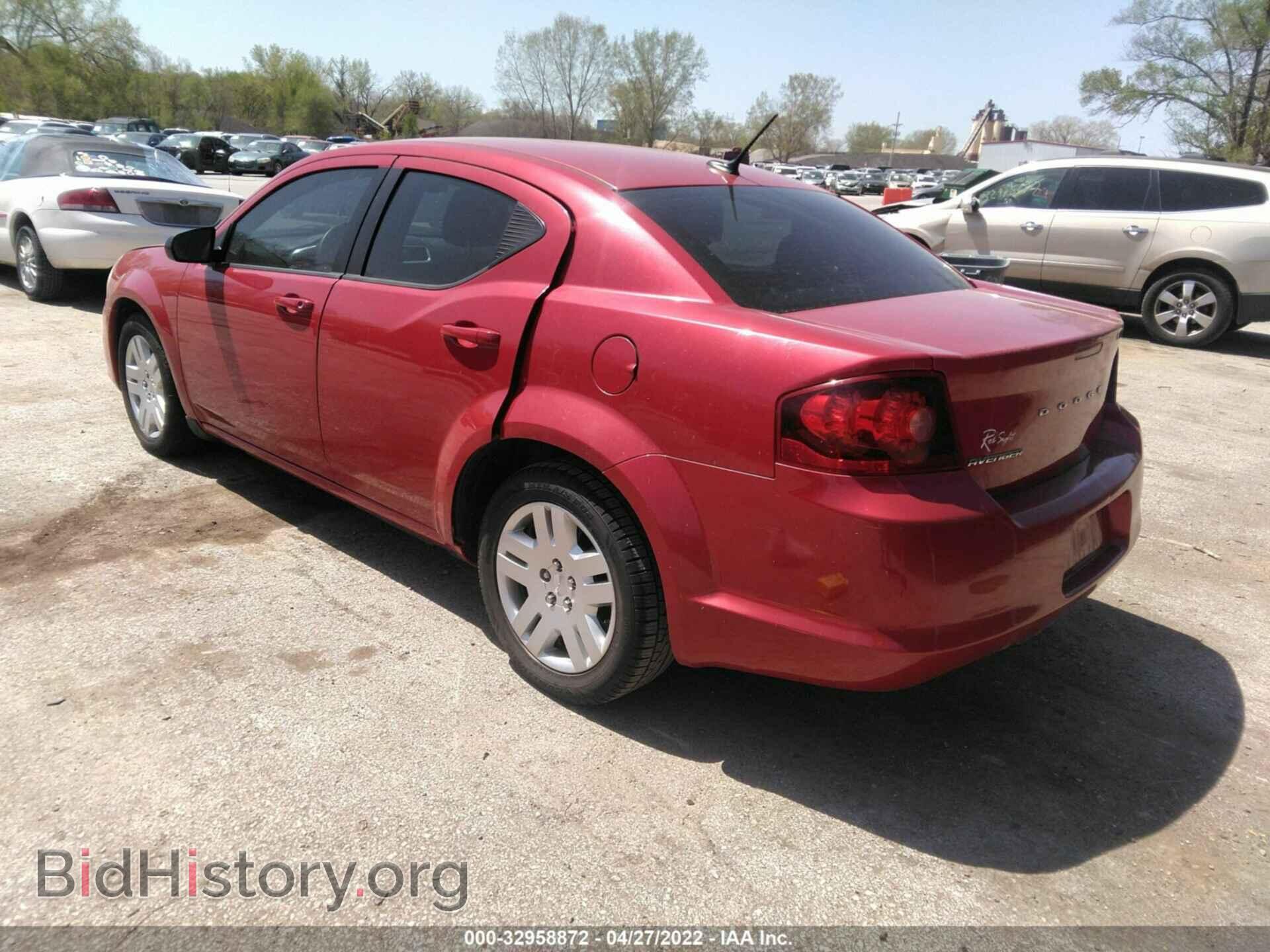 2012 DODGE AVENGER - VIN: 1C3CDZAB1CN136431 - Фото 3