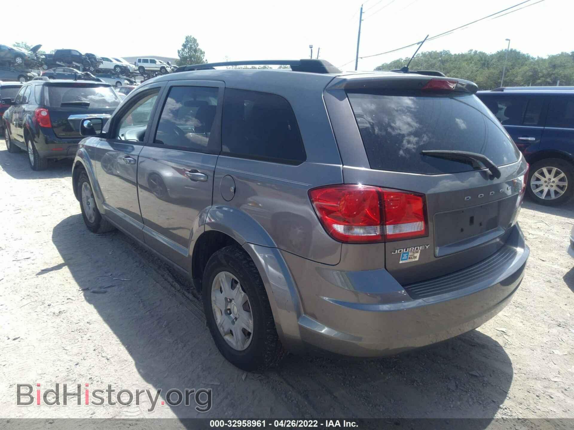 2012 DODGE JOURNEY - VIN: 3C4PDCAB3CT238954 - Фото 3