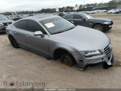 2012 Audi A7 3.0 PRESTIGE, gray — VIN WAU3GAFCXCN086468, IAAI